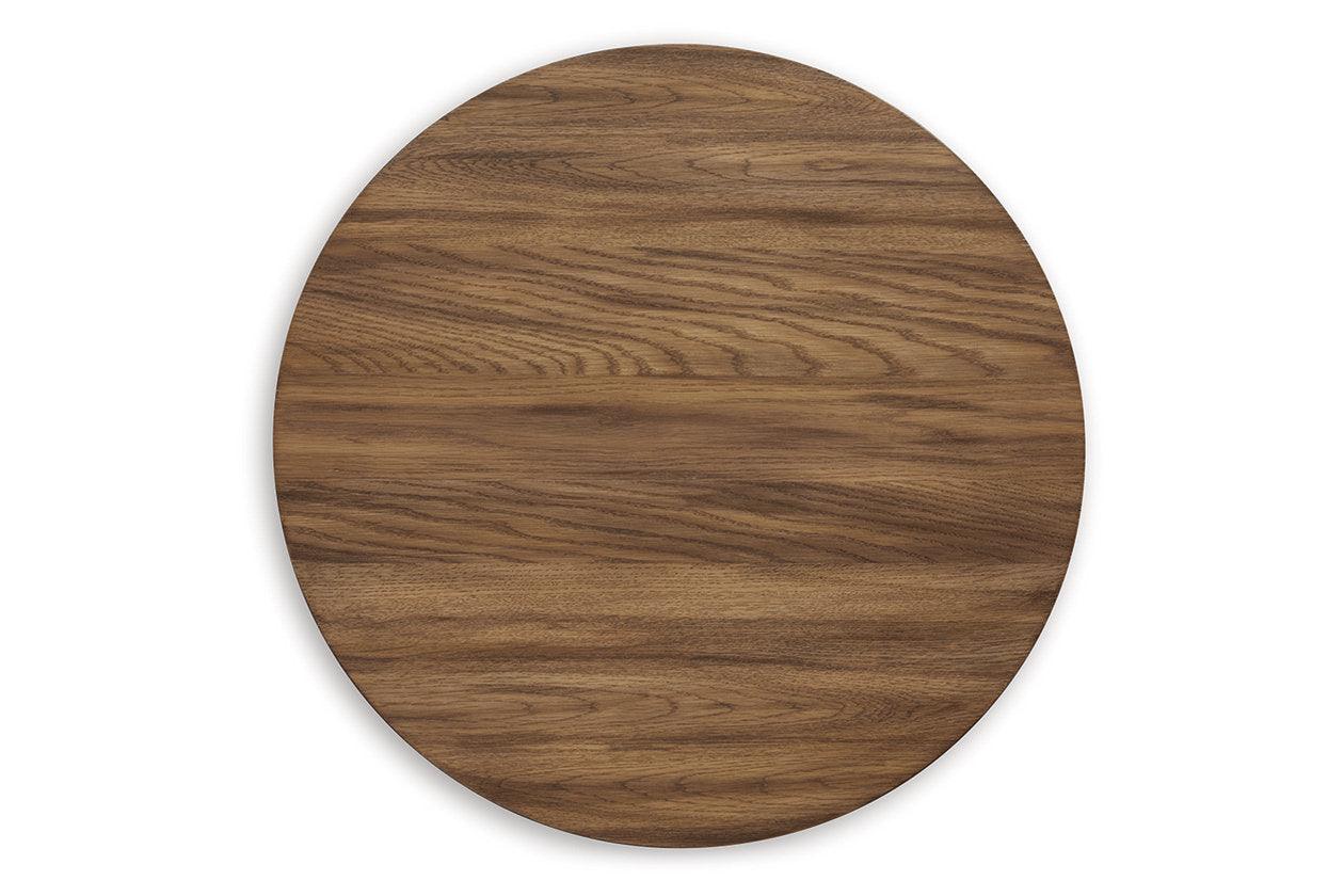 Austanny Warm Brown Coffee Table and 2 End Tables - Image 10