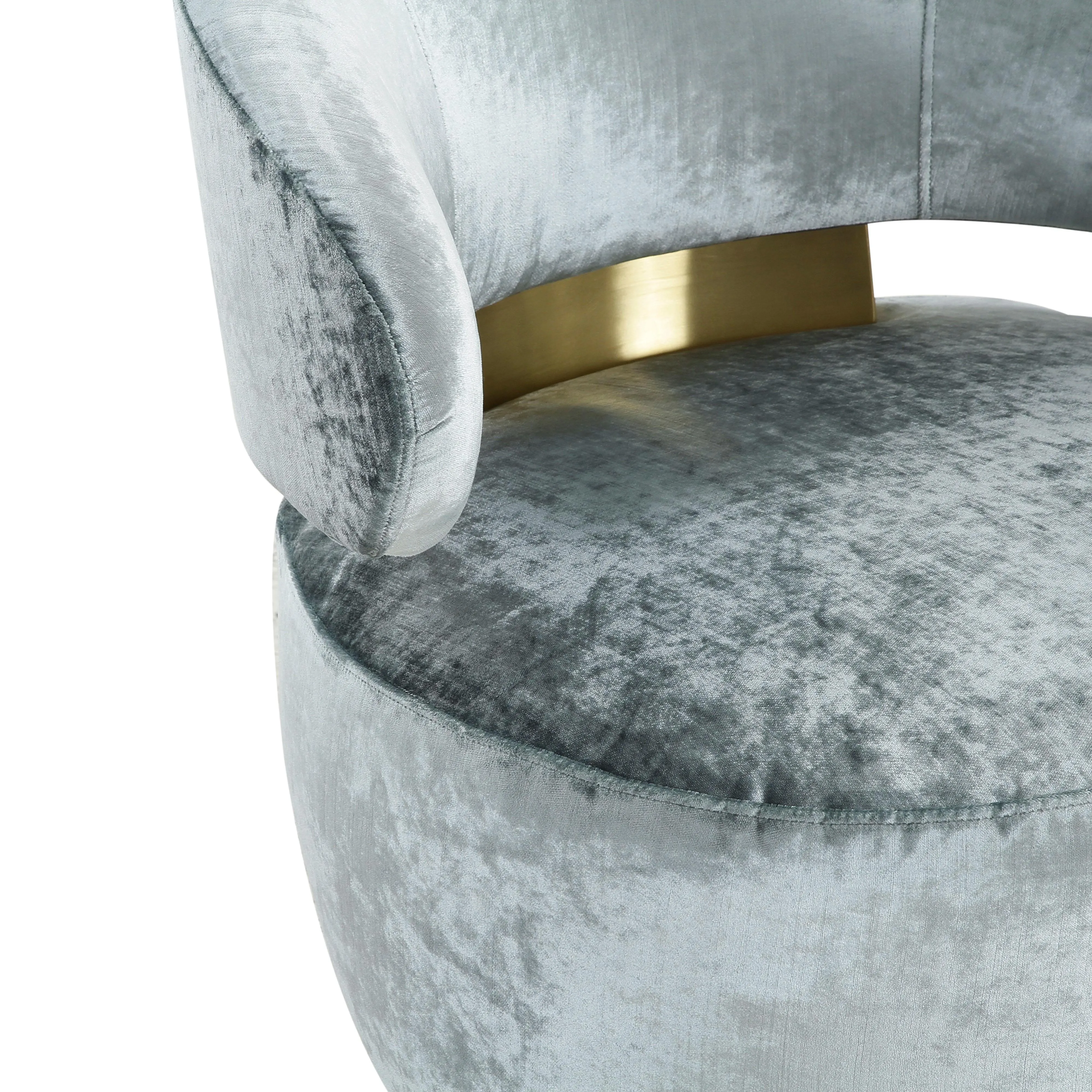 Austin Upholstered Swivel Chair - Image 18