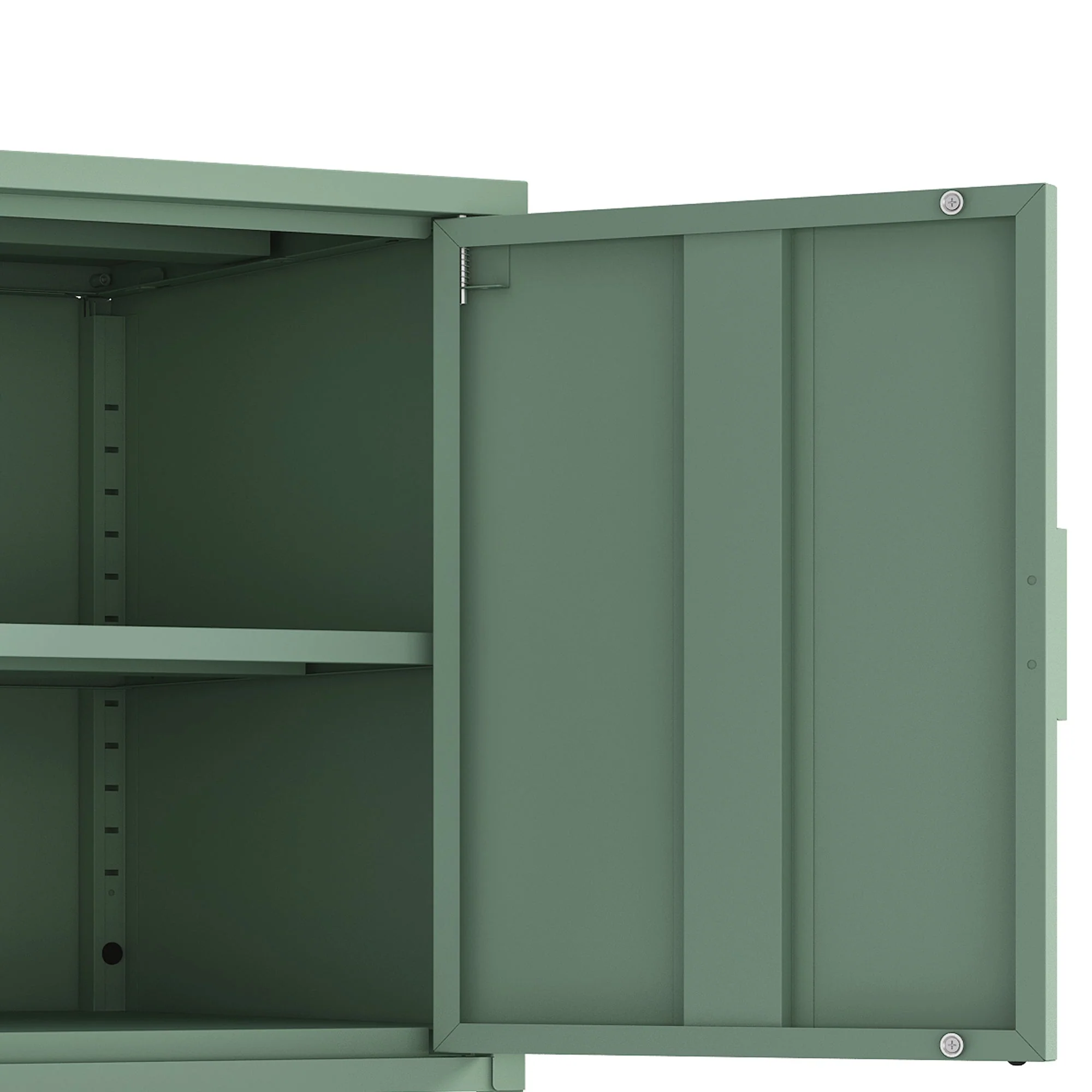 Ava 23.6" Accent Cabinet in Green - Image 6