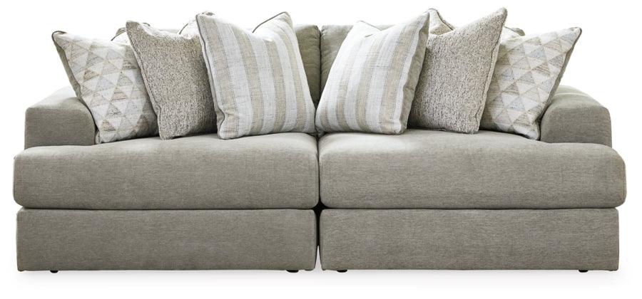 Avaliyah Ash 2-Piece Modular Loveseat
