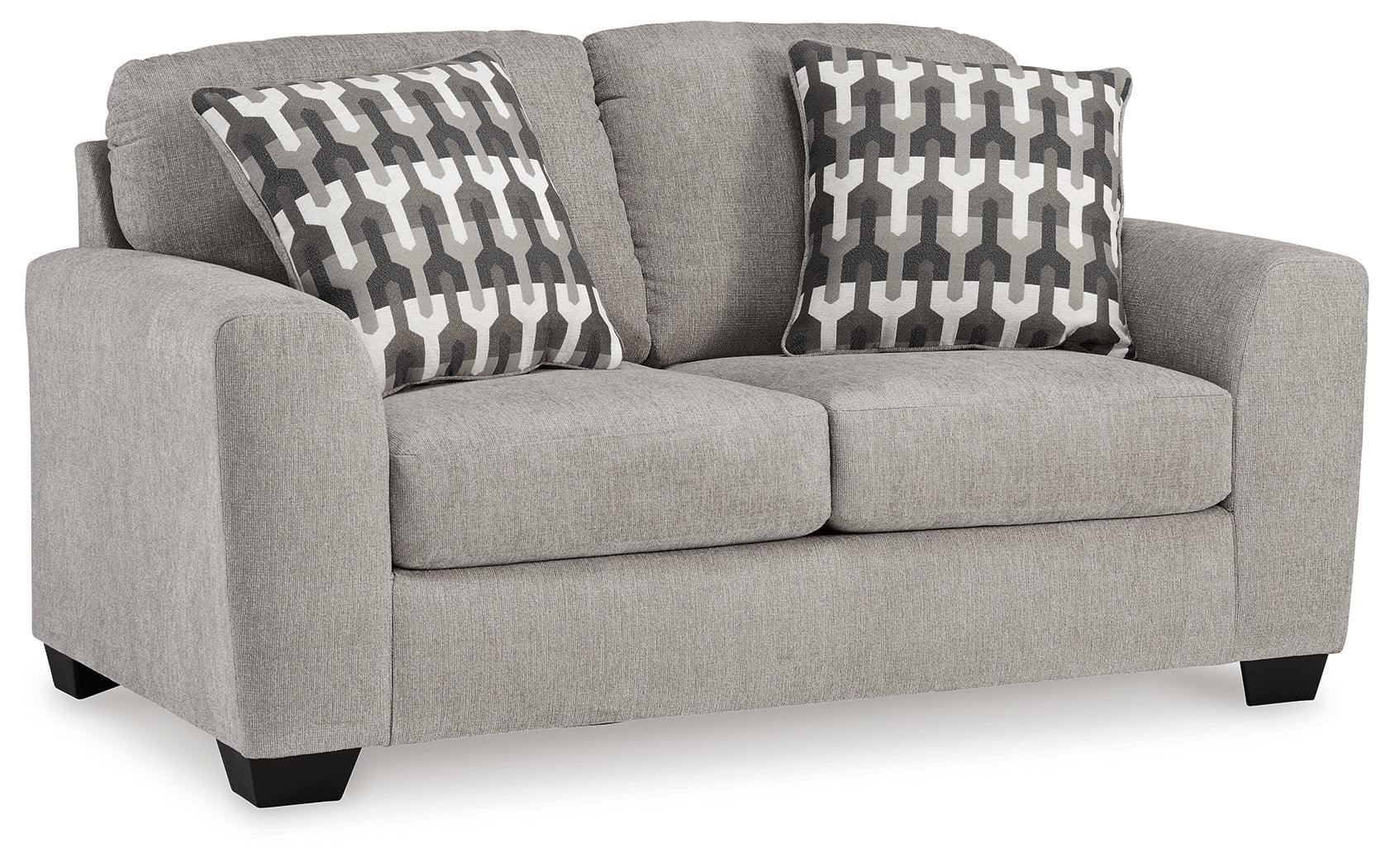 Avenal Park Flannel Loveseat - Image 3