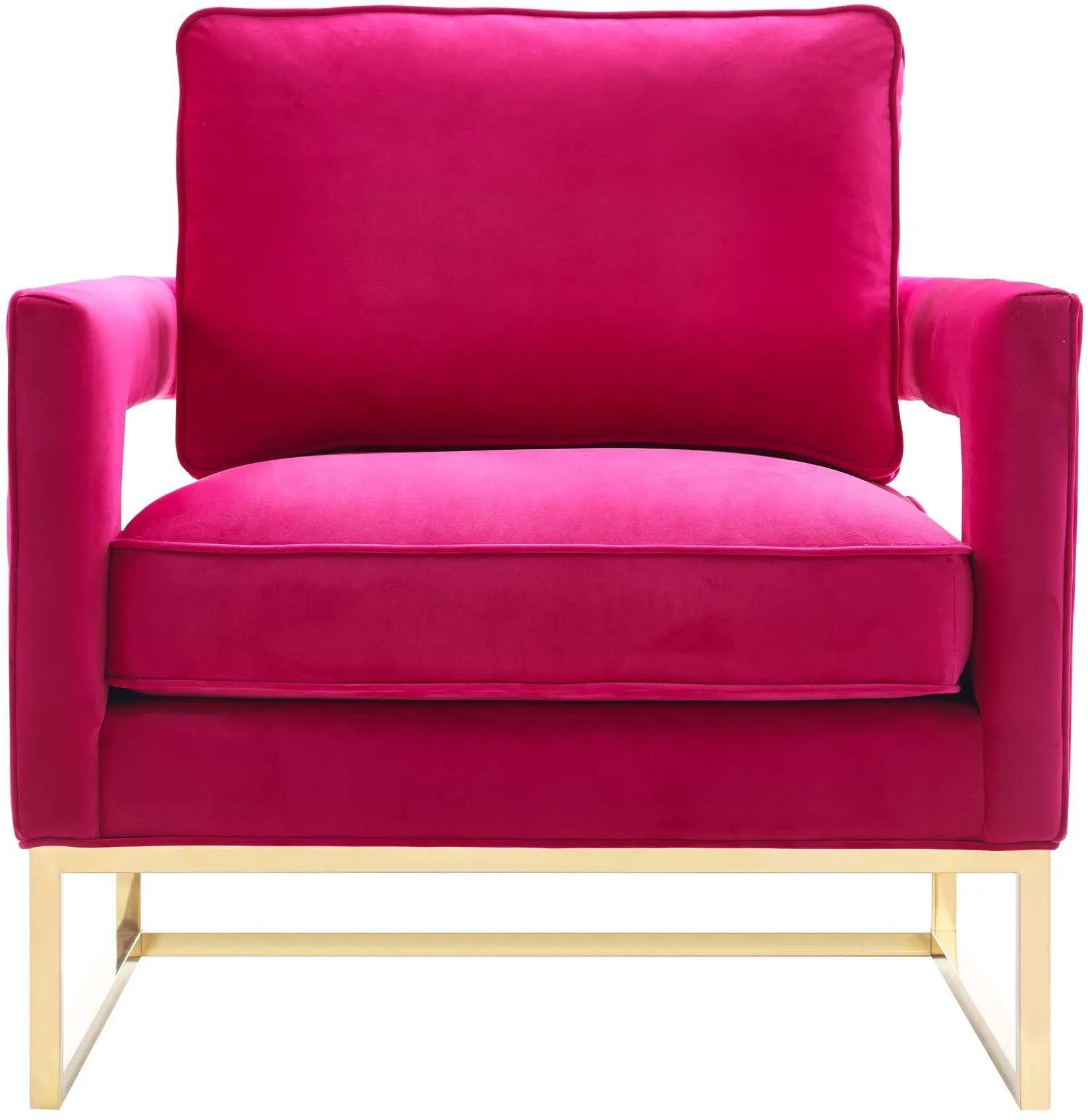 Avery Velvet Accent Chair - Image 15