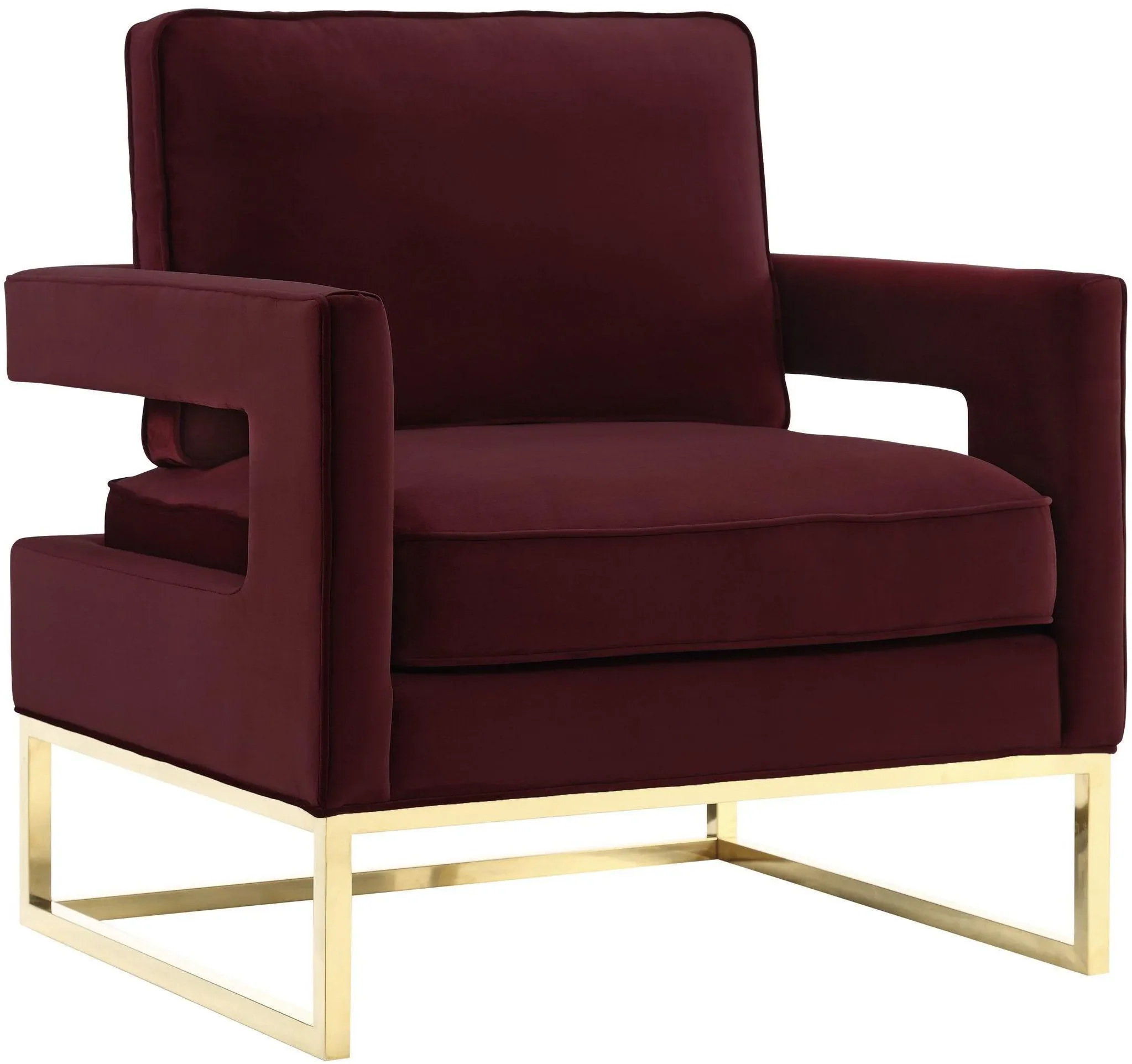 Avery Velvet Accent Chair - Image 19