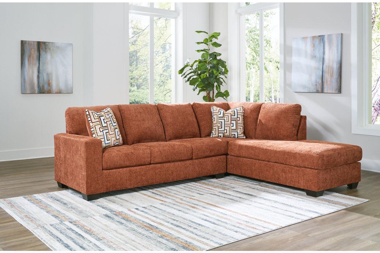 Aviemore Spice 2-Piece Right Arm Facing (RAF) Chaise Sectional - Image 2