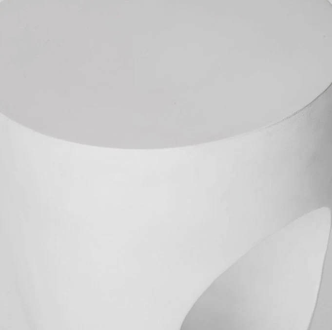 Aylard Outdoor Stool Cream White - Image 6
