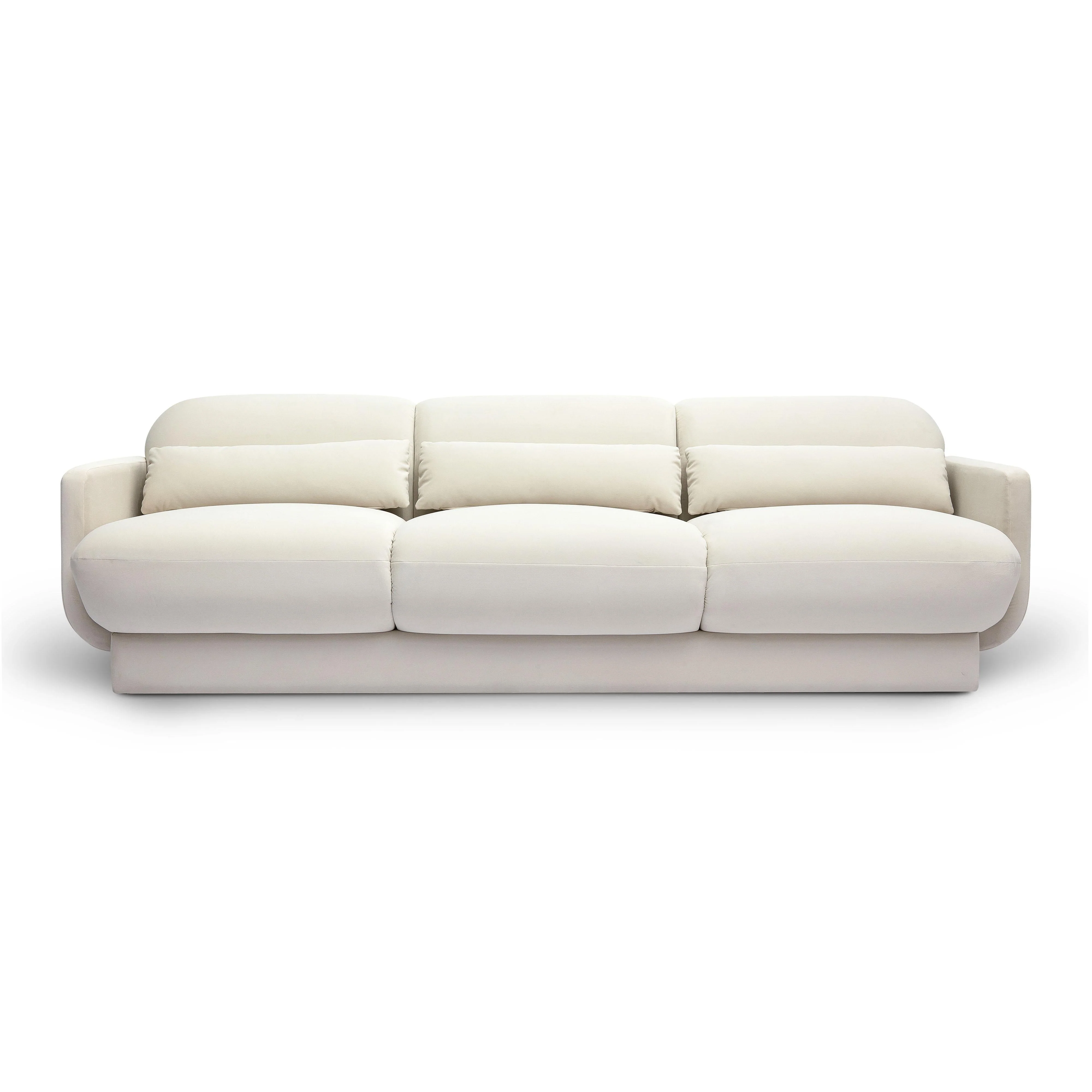 Azalea Velvet Sofa - Image 3