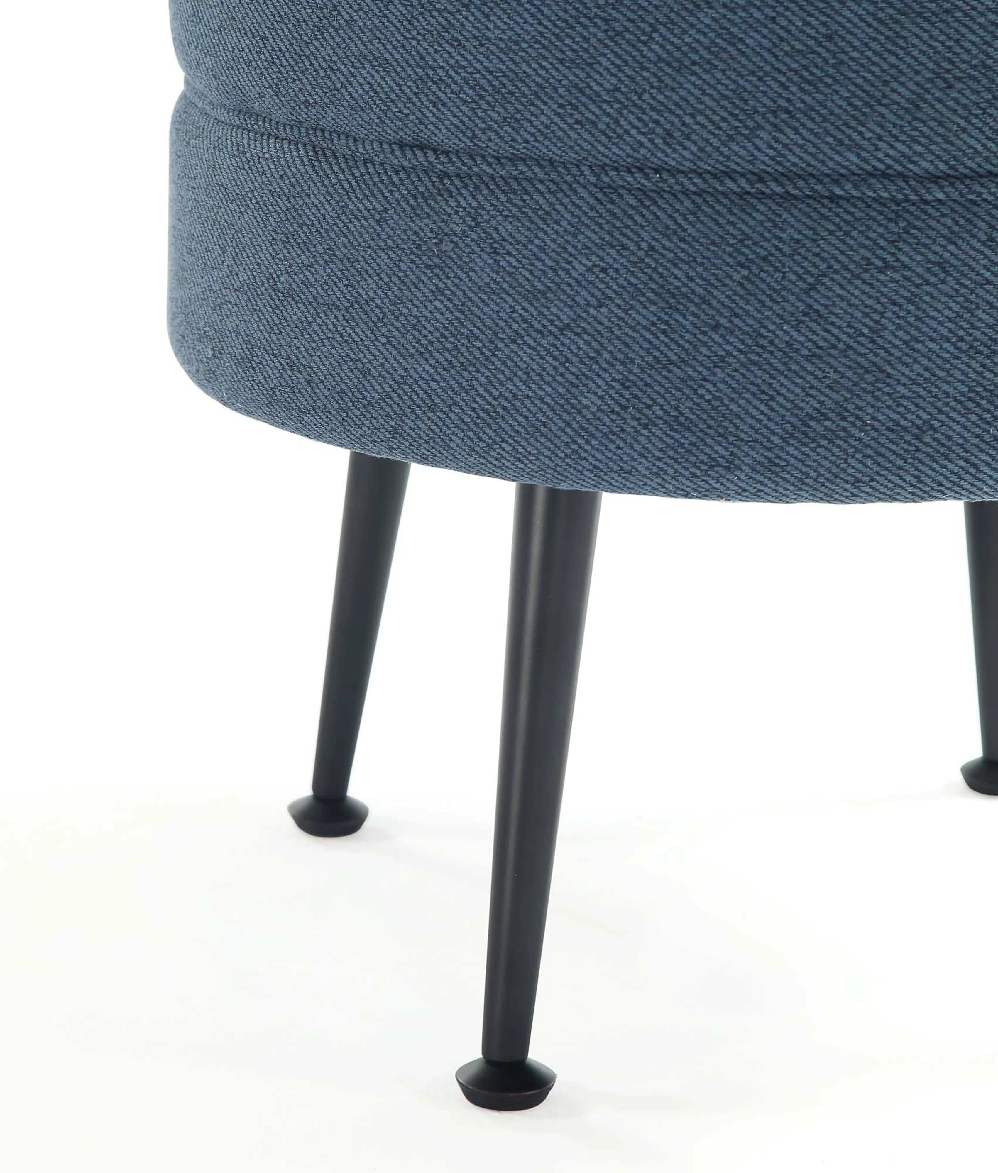 Bailey Ottoman in Multicolor with Black Feet (set of 4) - Image 10