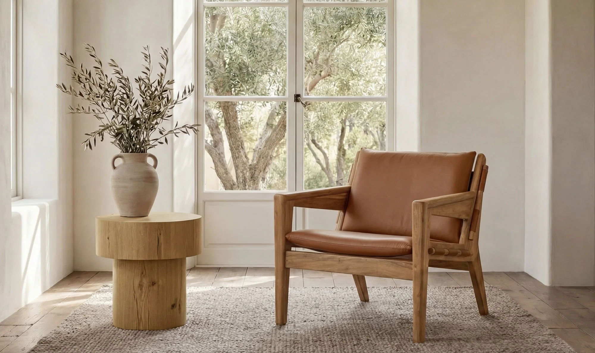 Baker Accent Chair Brown - Image 4
