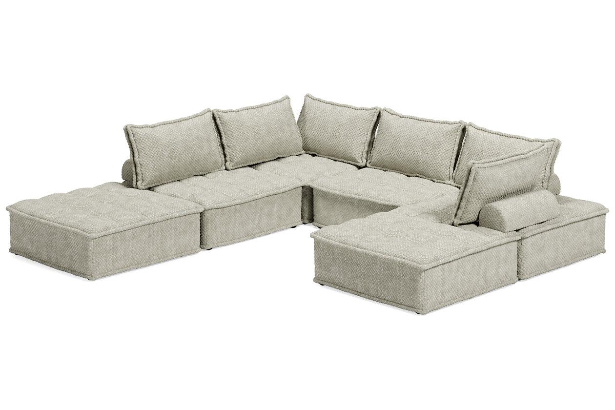 Bales Taupe 6-Piece Modular Sectional - Image 4
