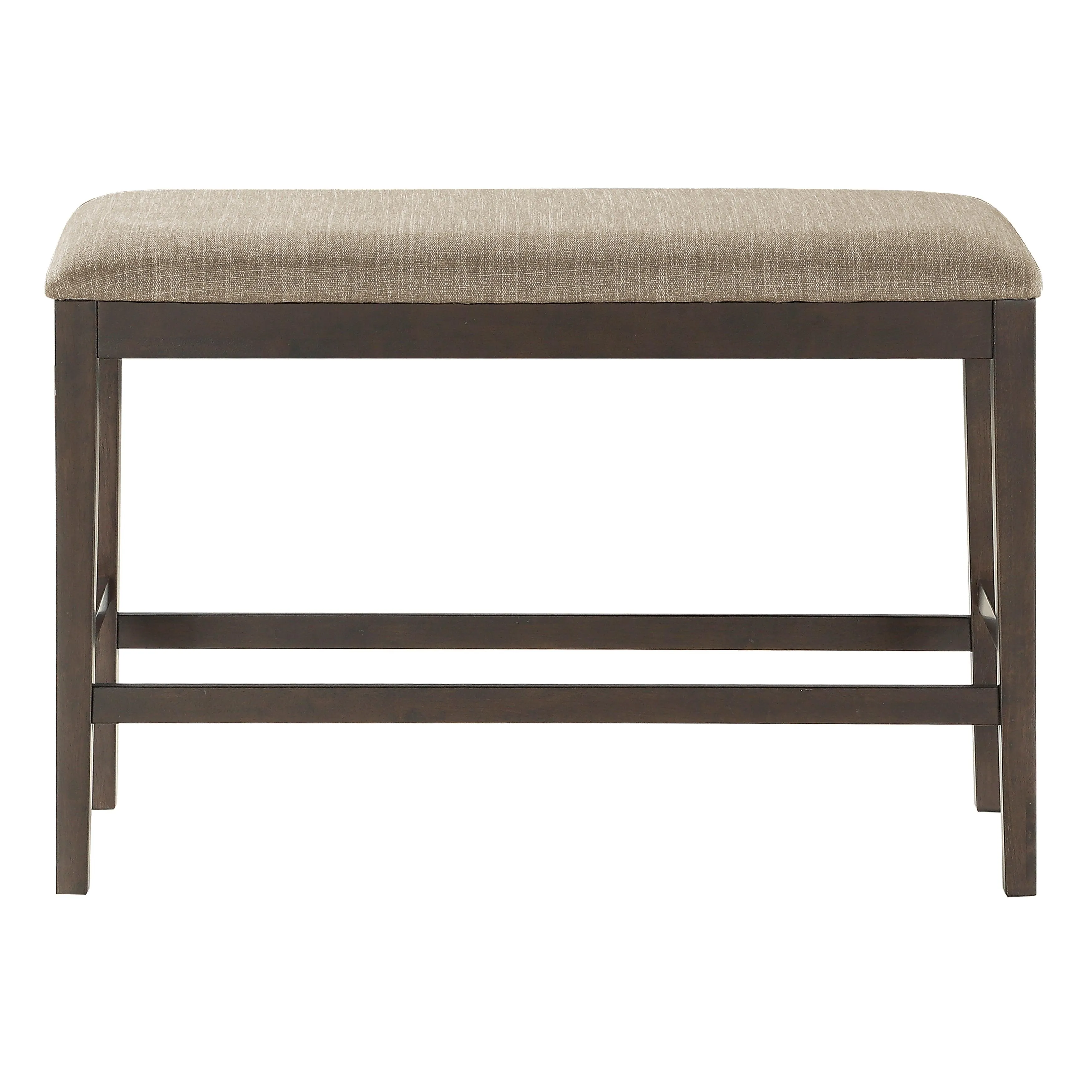 Balin Dark Brown Counter Height Bench - Image 3