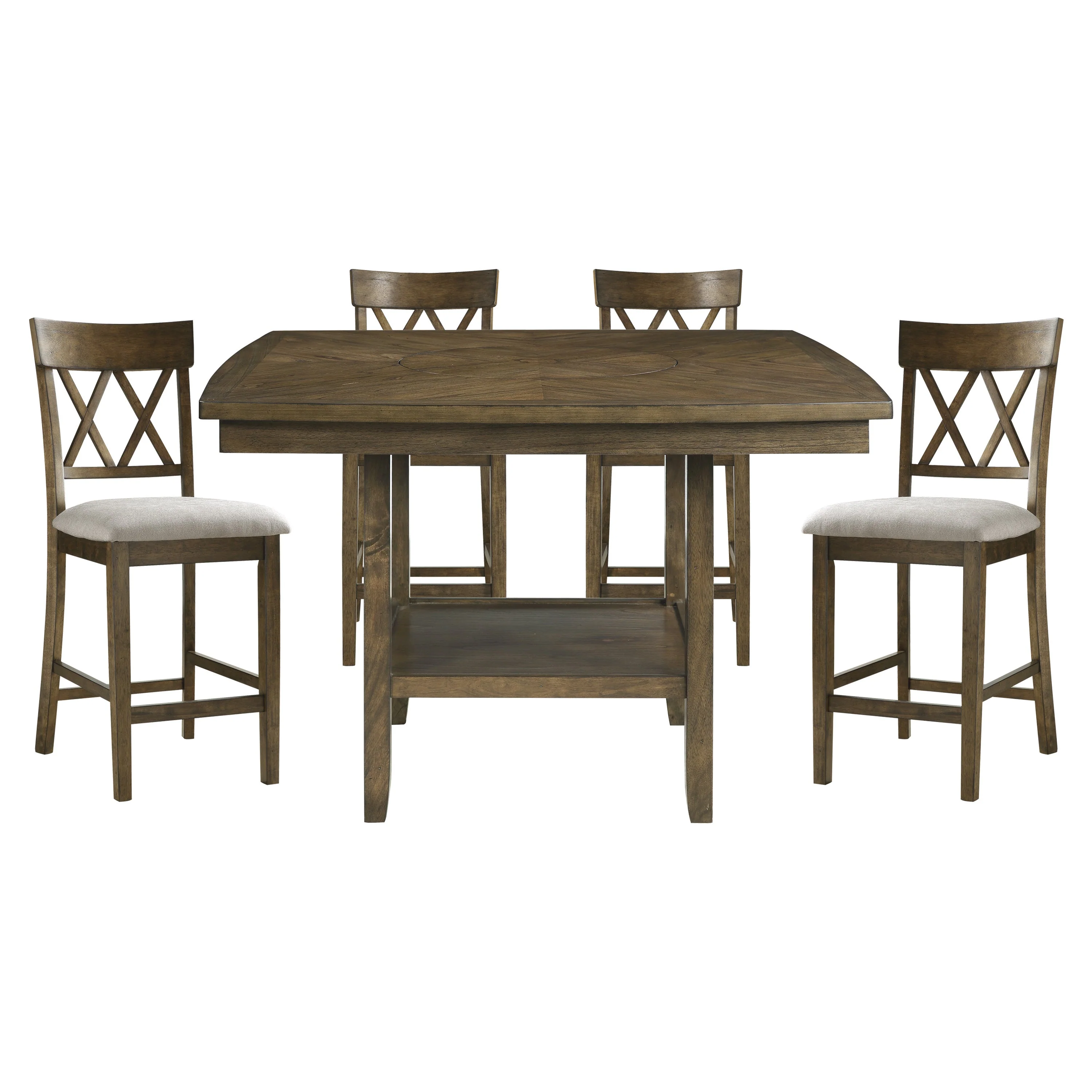 Balin Light Oak Counter Height Set - Image 2