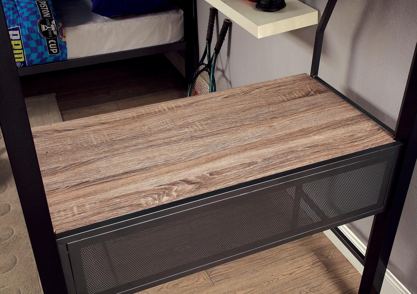 Ballarat Silver L-shaped Triple Twin Bunk Bed - Image 3