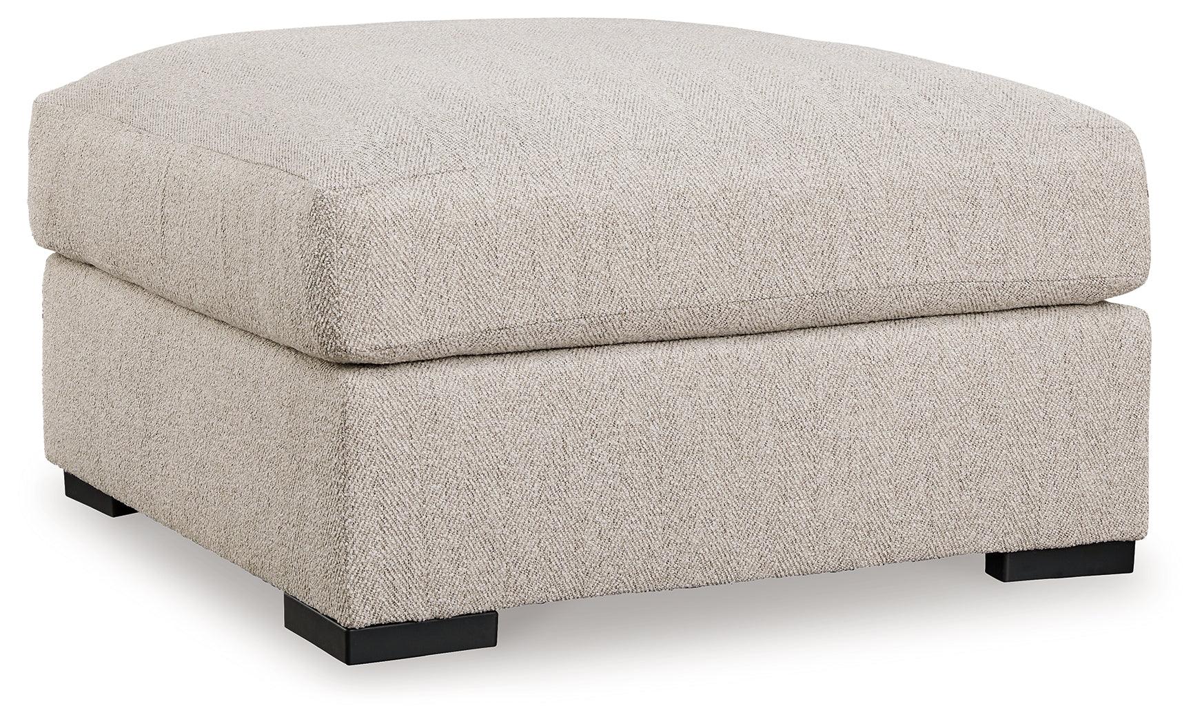 Ballyton Sand Oversized Accent Ottoman - Image 2