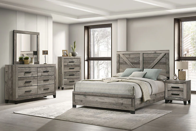 Balo Grey Bedroom Set [Special Price]