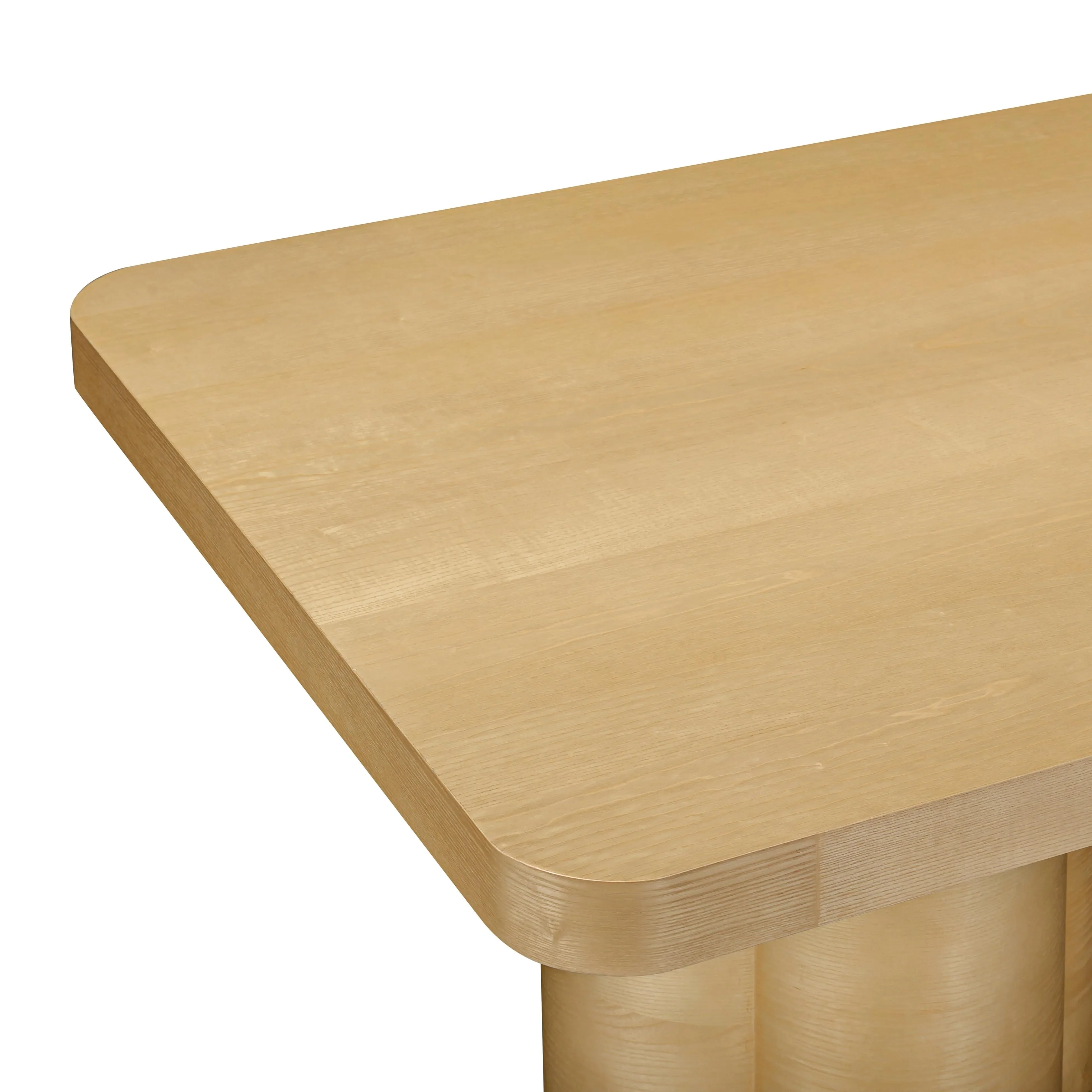 Bambi Ash 90" Rectangular Dining Table - Image 5