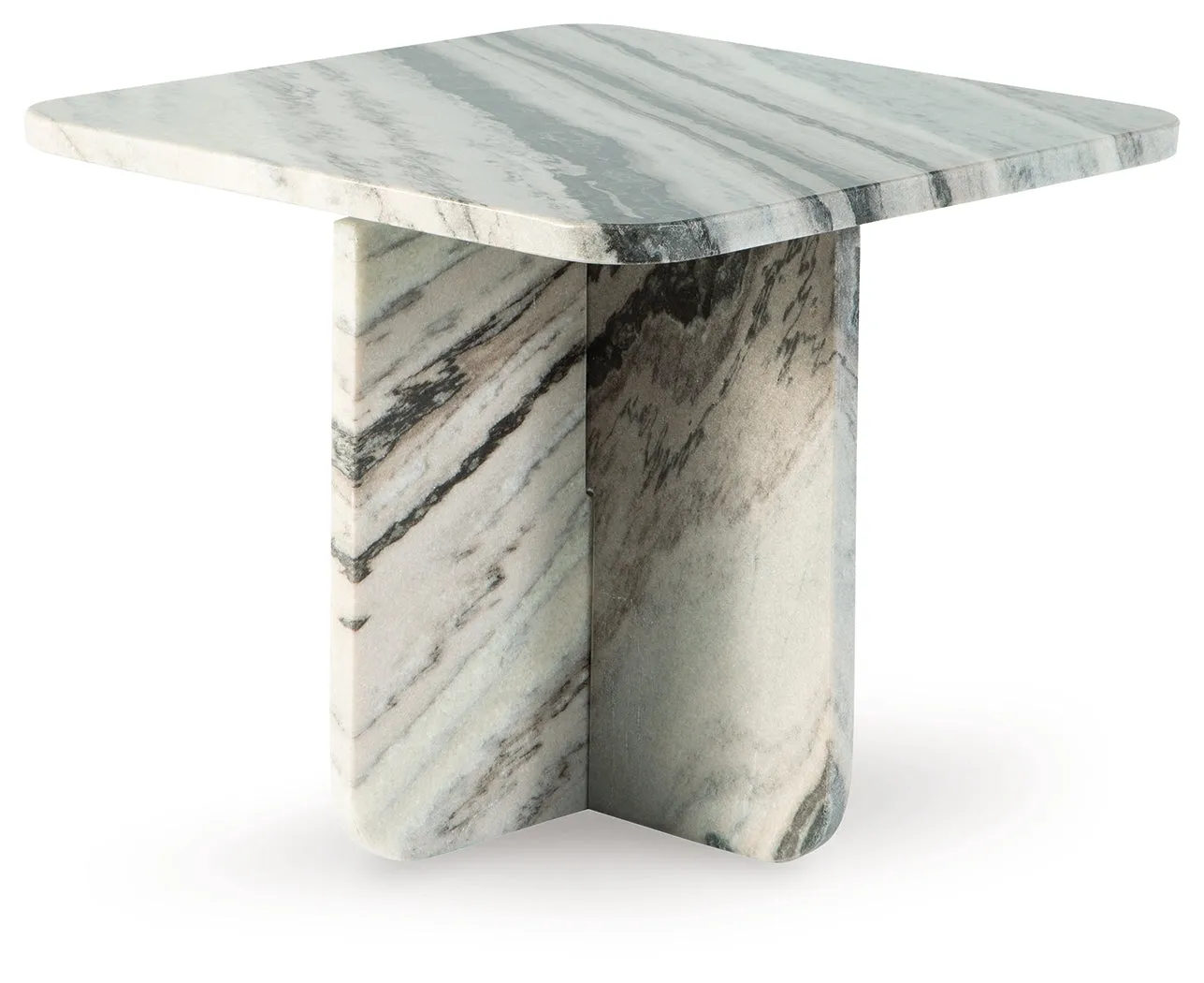 Baretton Black/White/Taupe Accent Coffee Table - Image 2