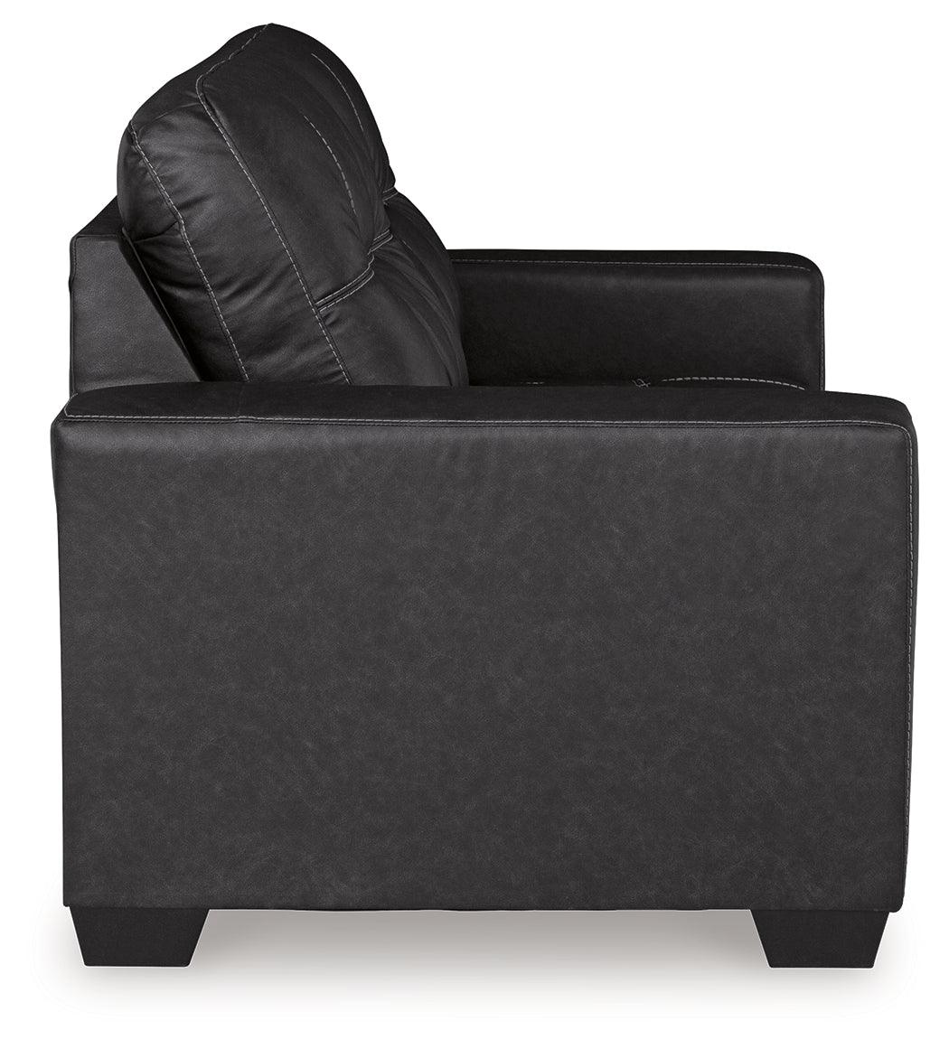 Barlin Mills Carbon Loveseat - Image 3
