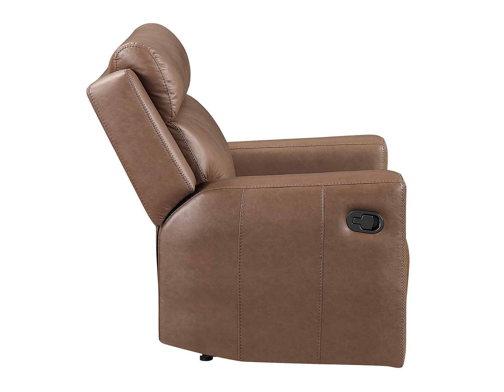 Barron Brown Manual Recliner - Image 6