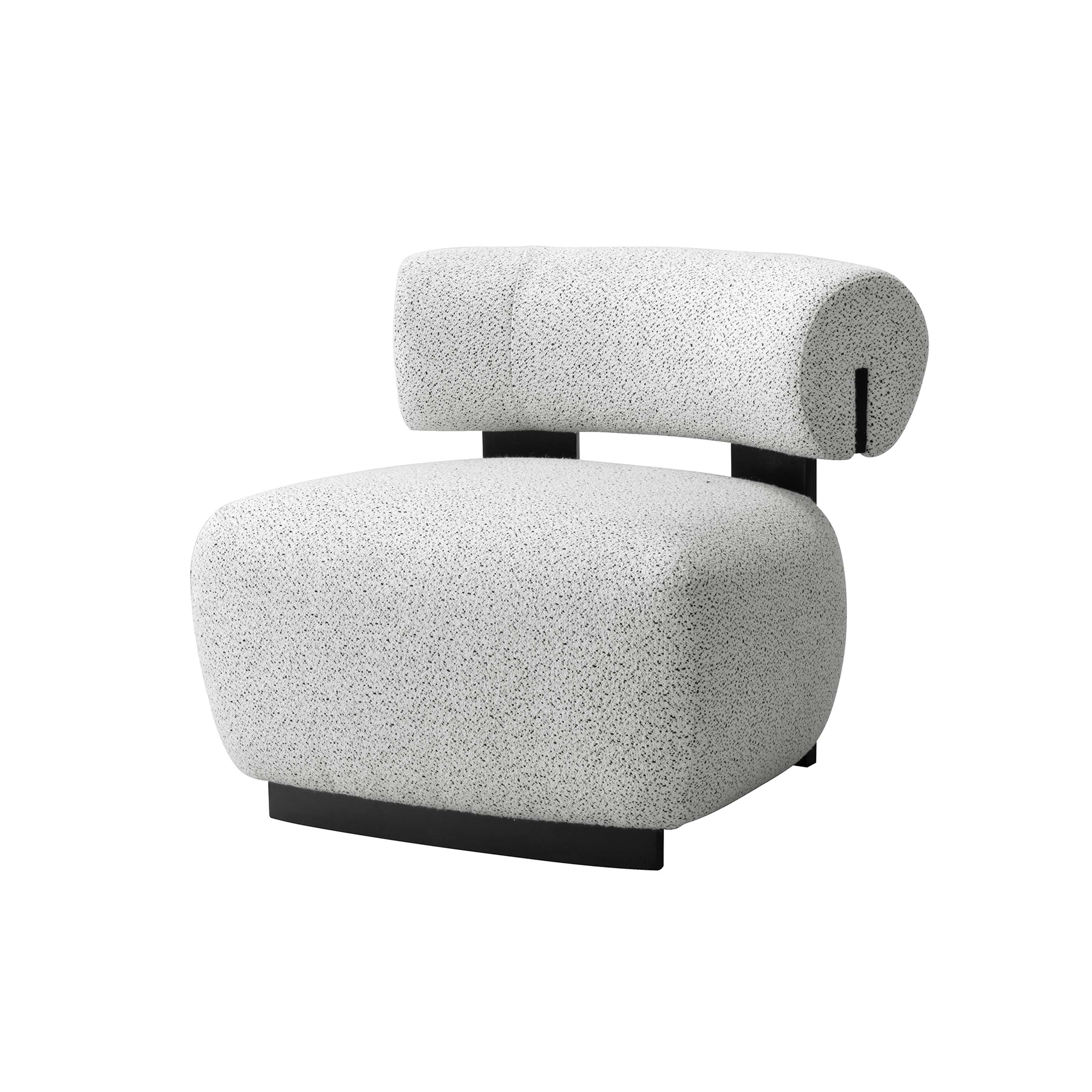 Bartow Accent Chair in Ivory and Black (Set of 2) - Image 5