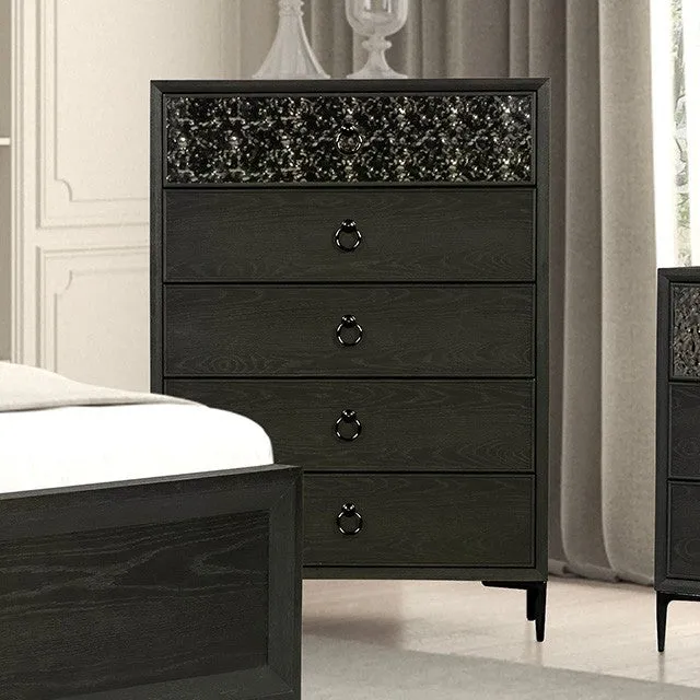 Bashford Espresso 5-Piece Queen Bedroom Set - Image 6