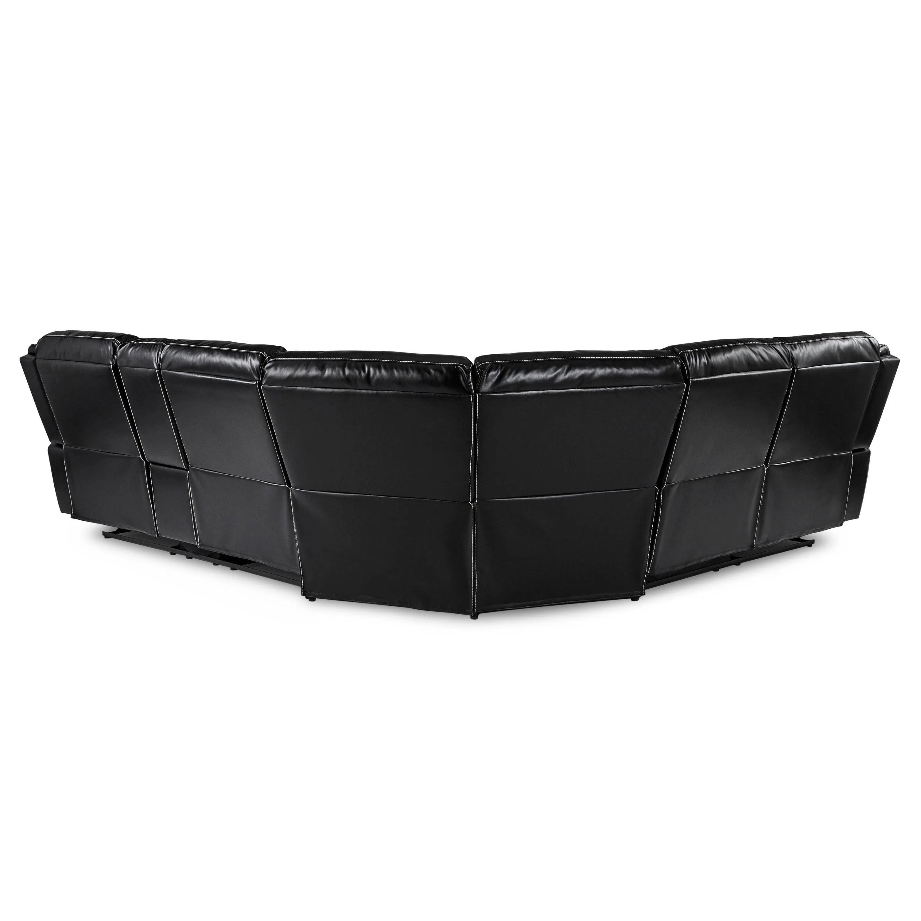 Bastrop Black Reclining LAF Sectional - Image 5