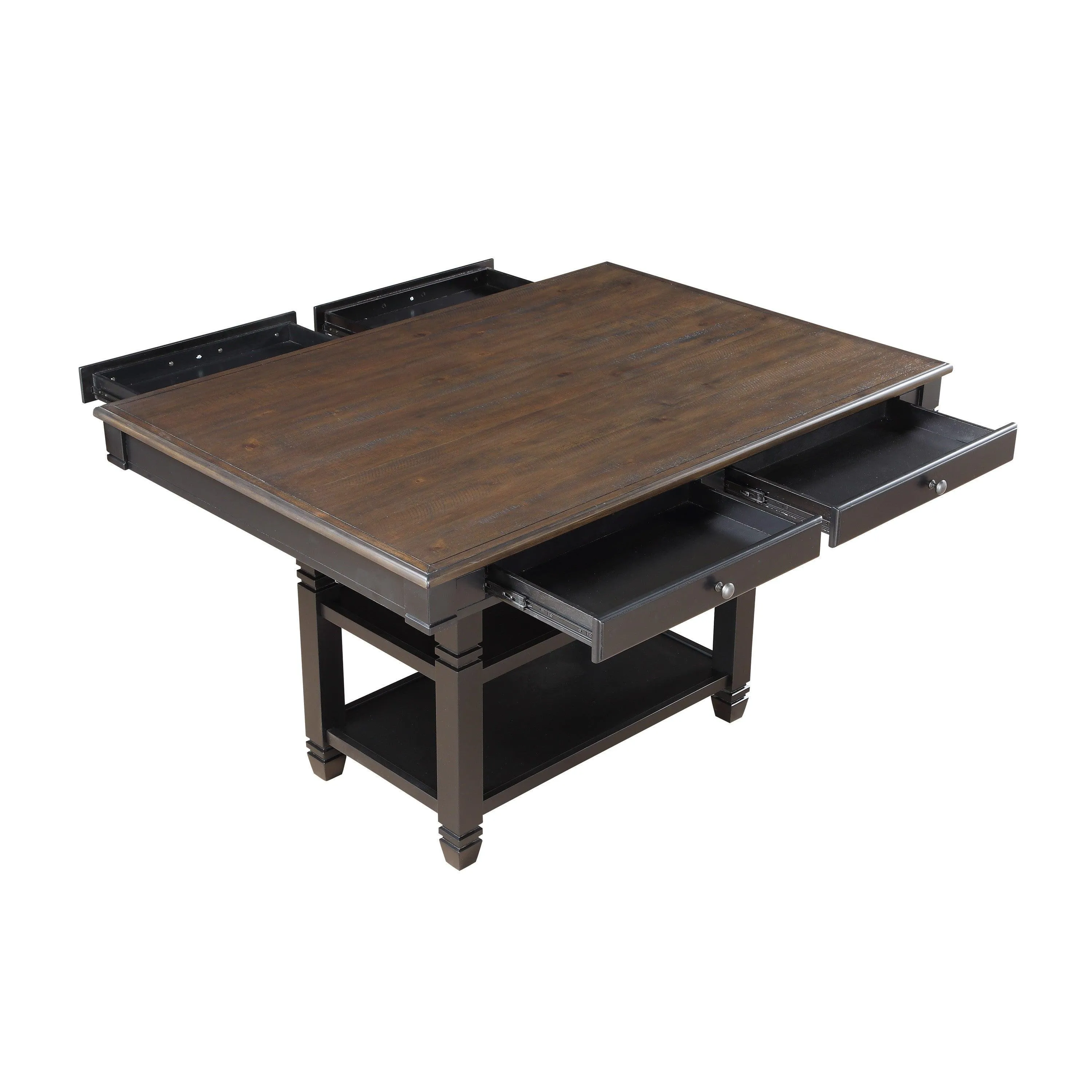 Baywater Black/Brown Counter Height Table - Image 3