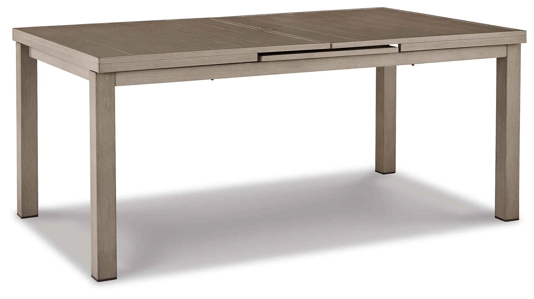 Beach Beige Front Outdoor Dining Table and 6 Chairs - Image 2