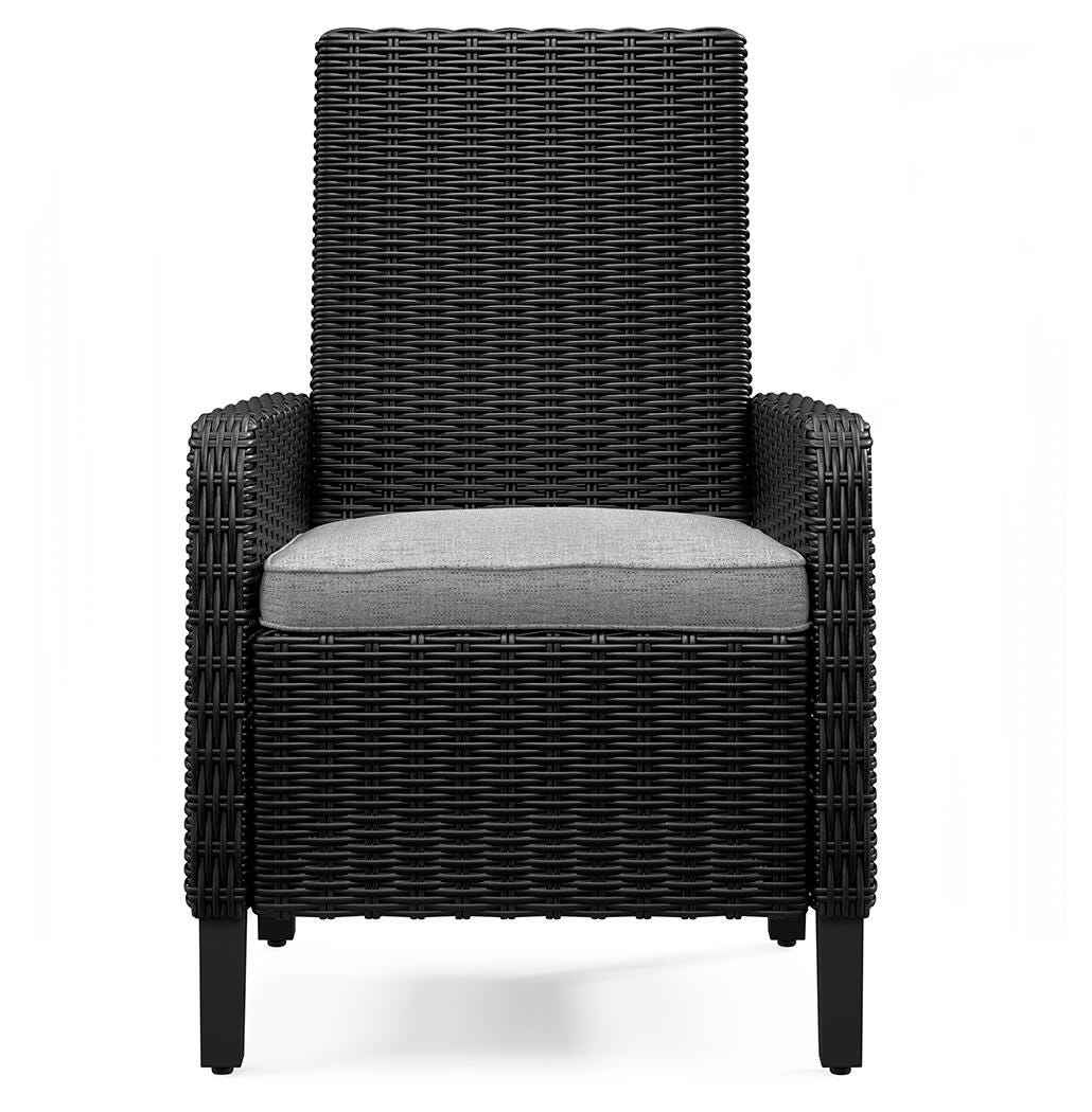 Beachcroft Black/Light Gray Outdoor Dining Table and 4 Chairs - Image 21