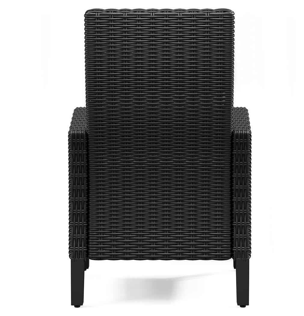 Beachcroft Black/Light Gray Outdoor Dining Table and 6 Chairs - Image 24