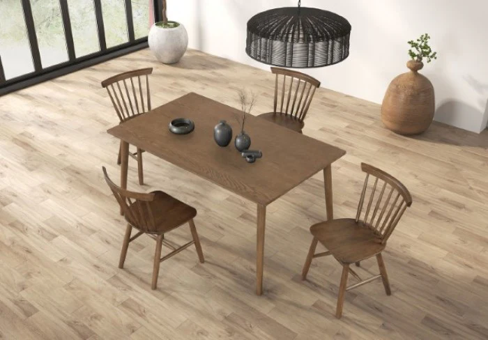 Beale Walnut 7-Piece Dining Room Set - Image 3