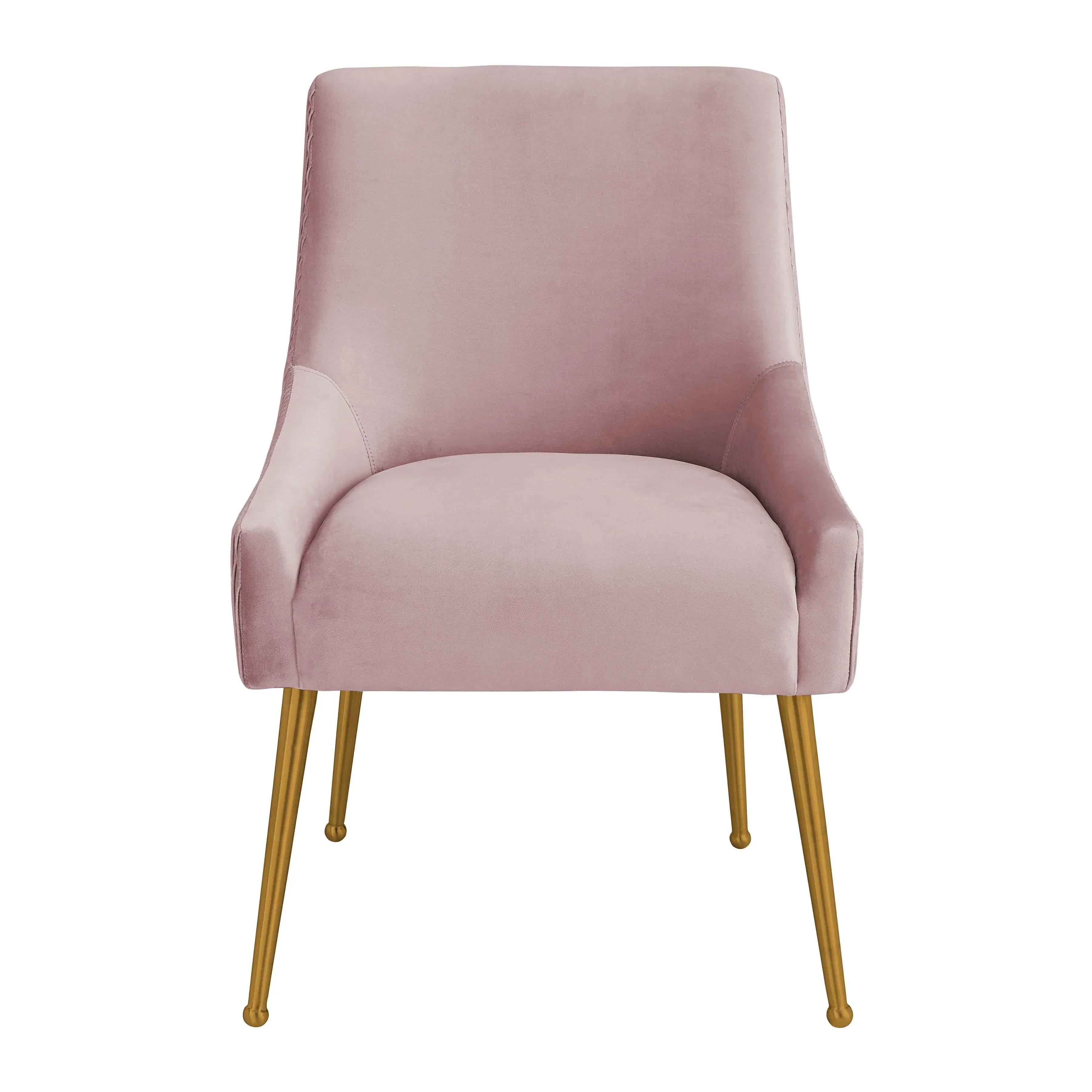 Beatrix Pleated Velvet Side Chair - Image 36