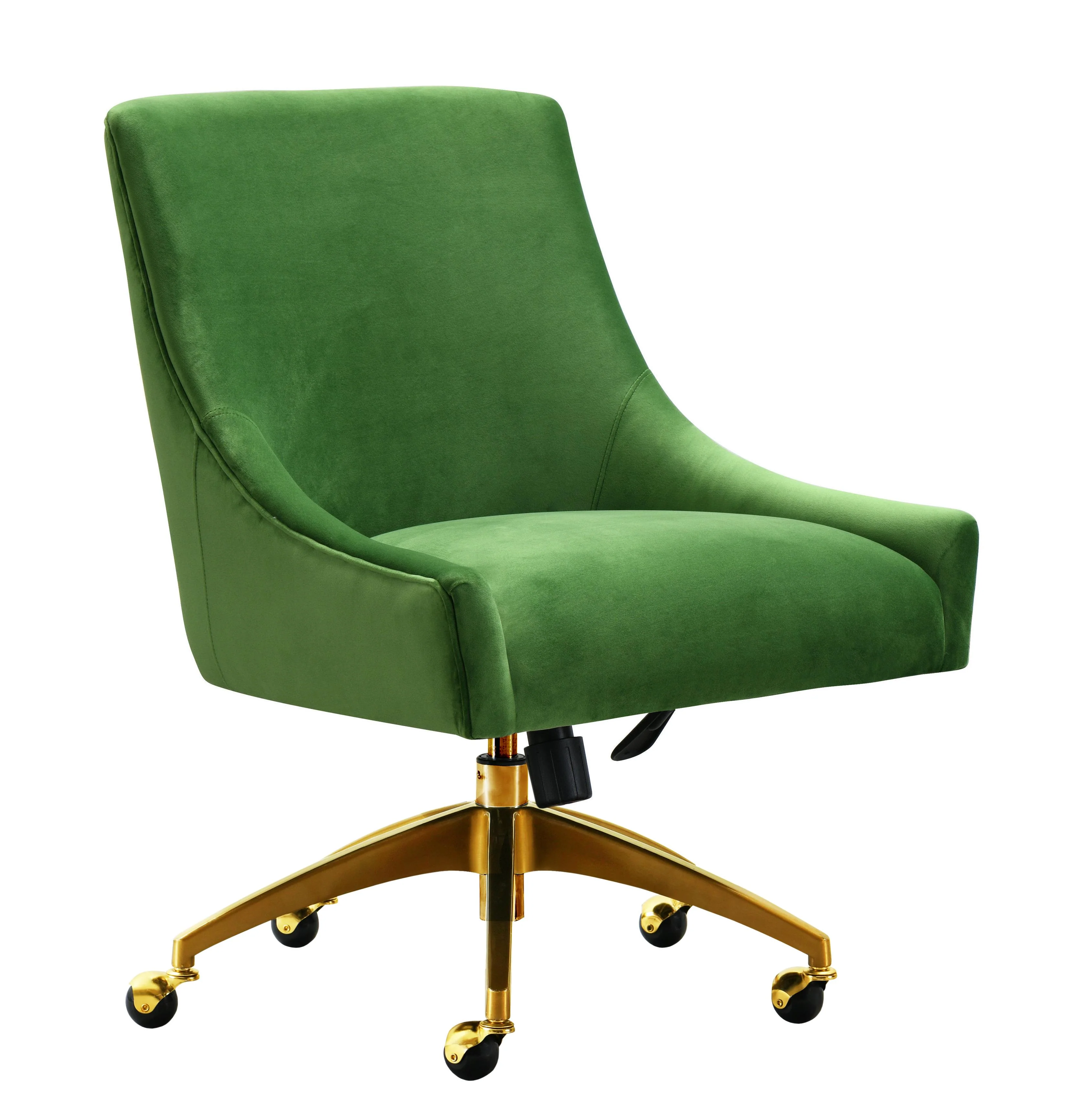 Beatrix Velvet Office Swivel Chair - Image 8