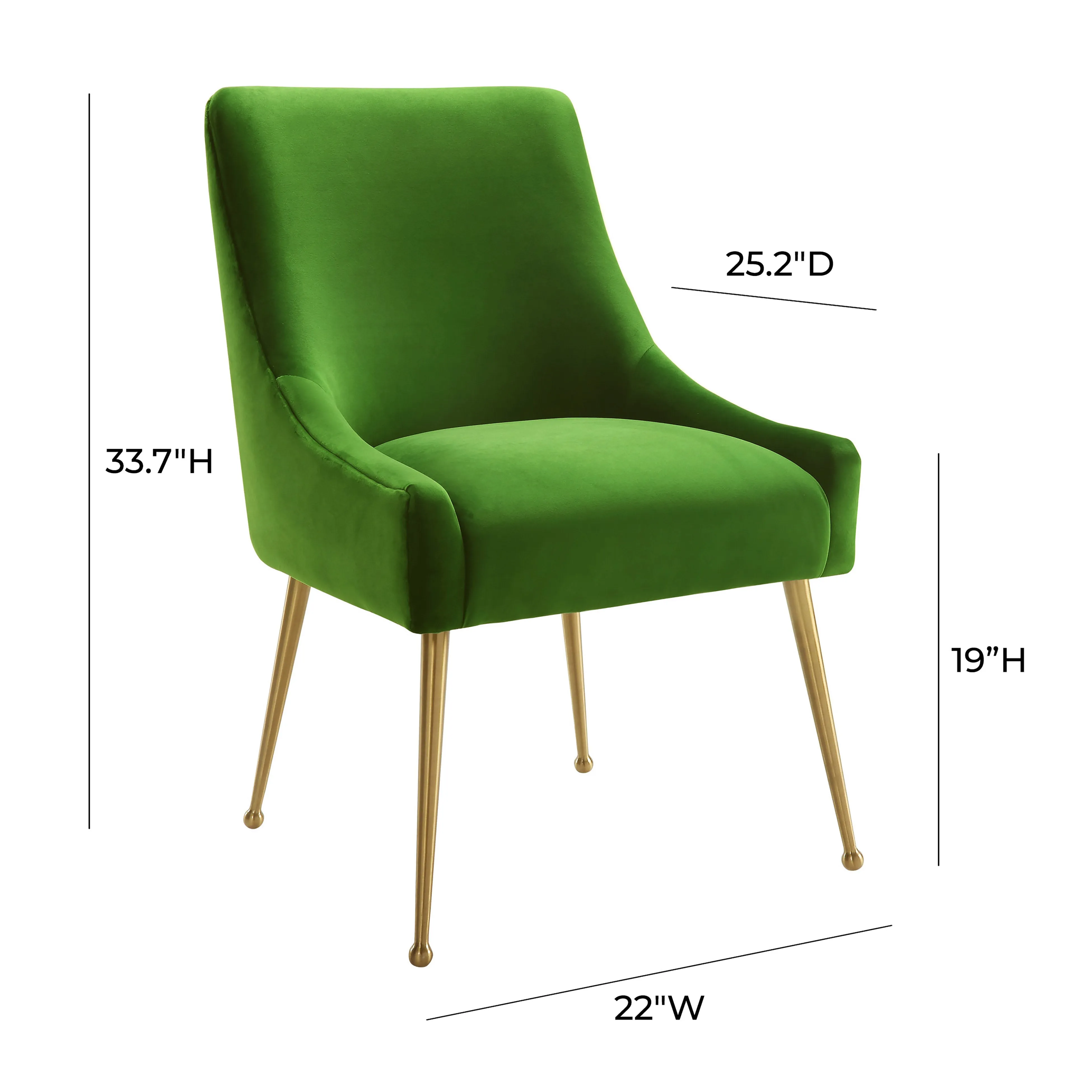 Beatrix Velvet Side Chair - Image 23