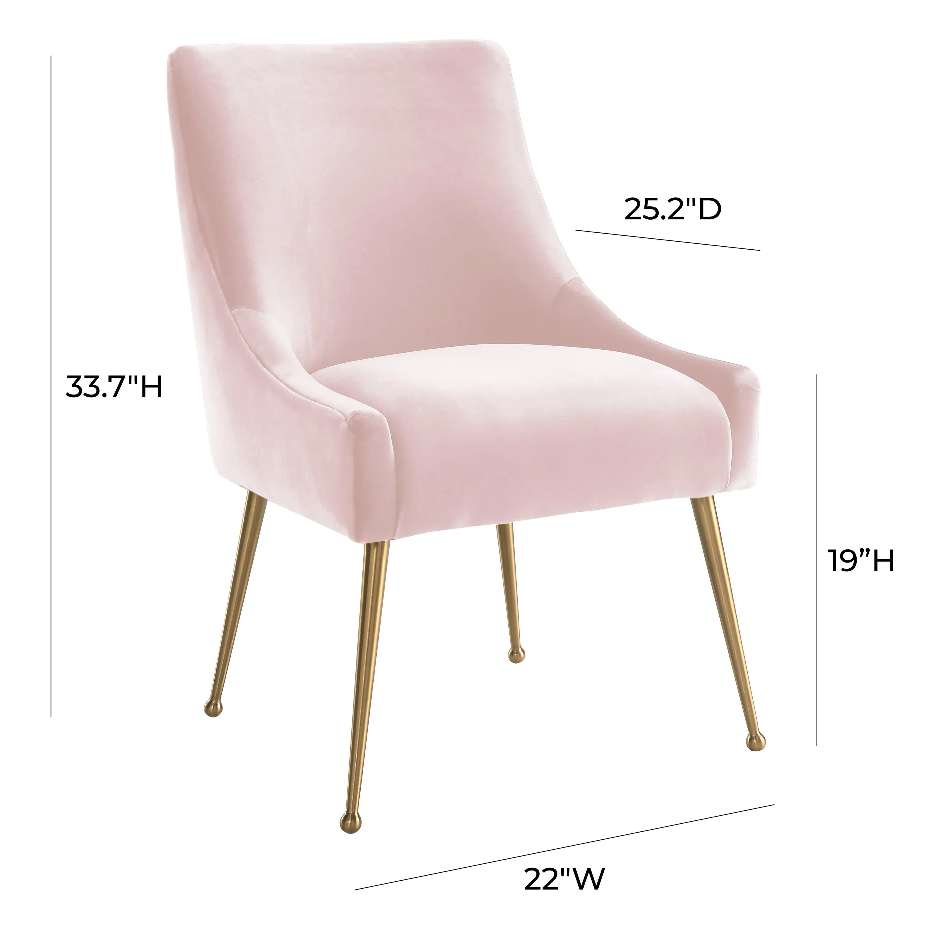 Beatrix Velvet Side Chair - Image 30