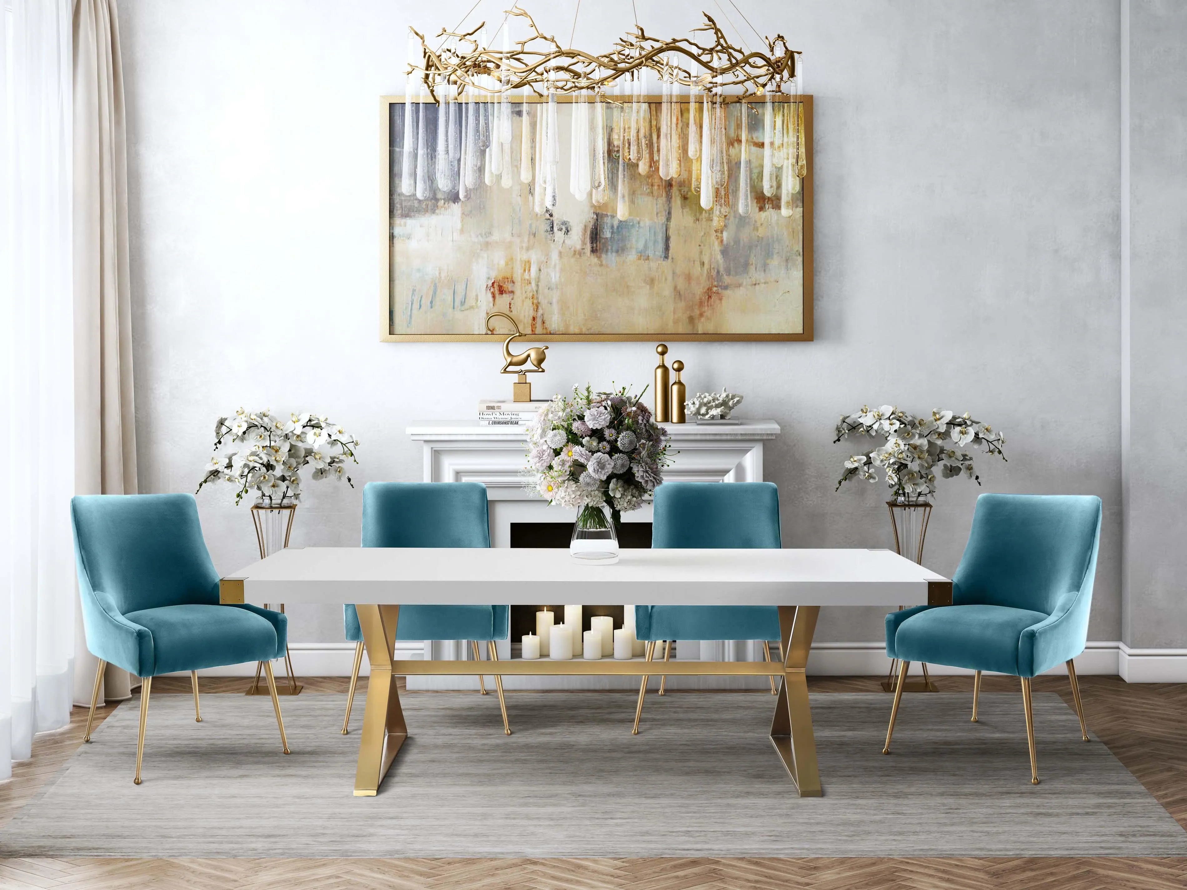 Beatrix Velvet Side Chair - Image 33