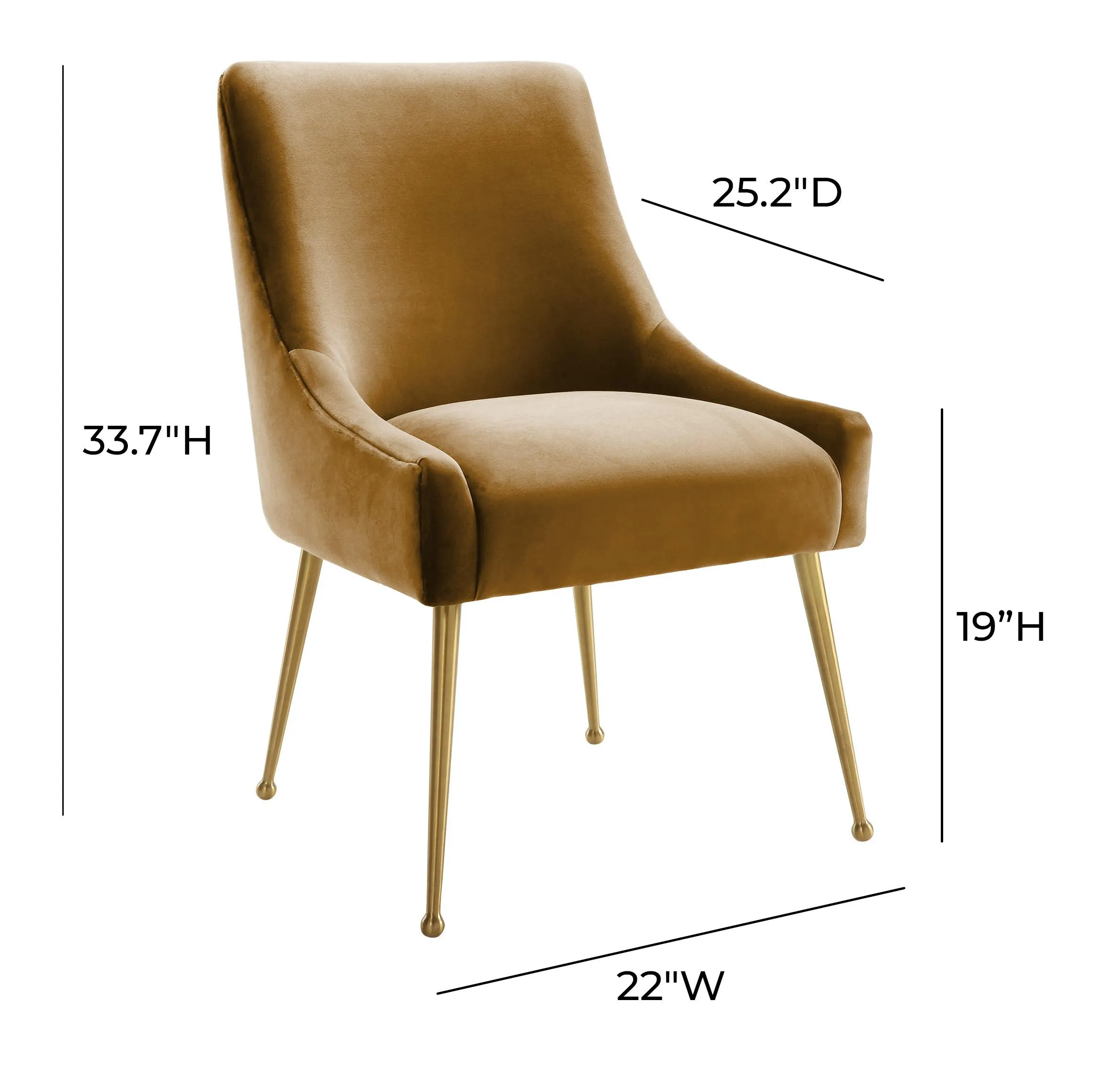 Beatrix Velvet Side Chair - Image 50