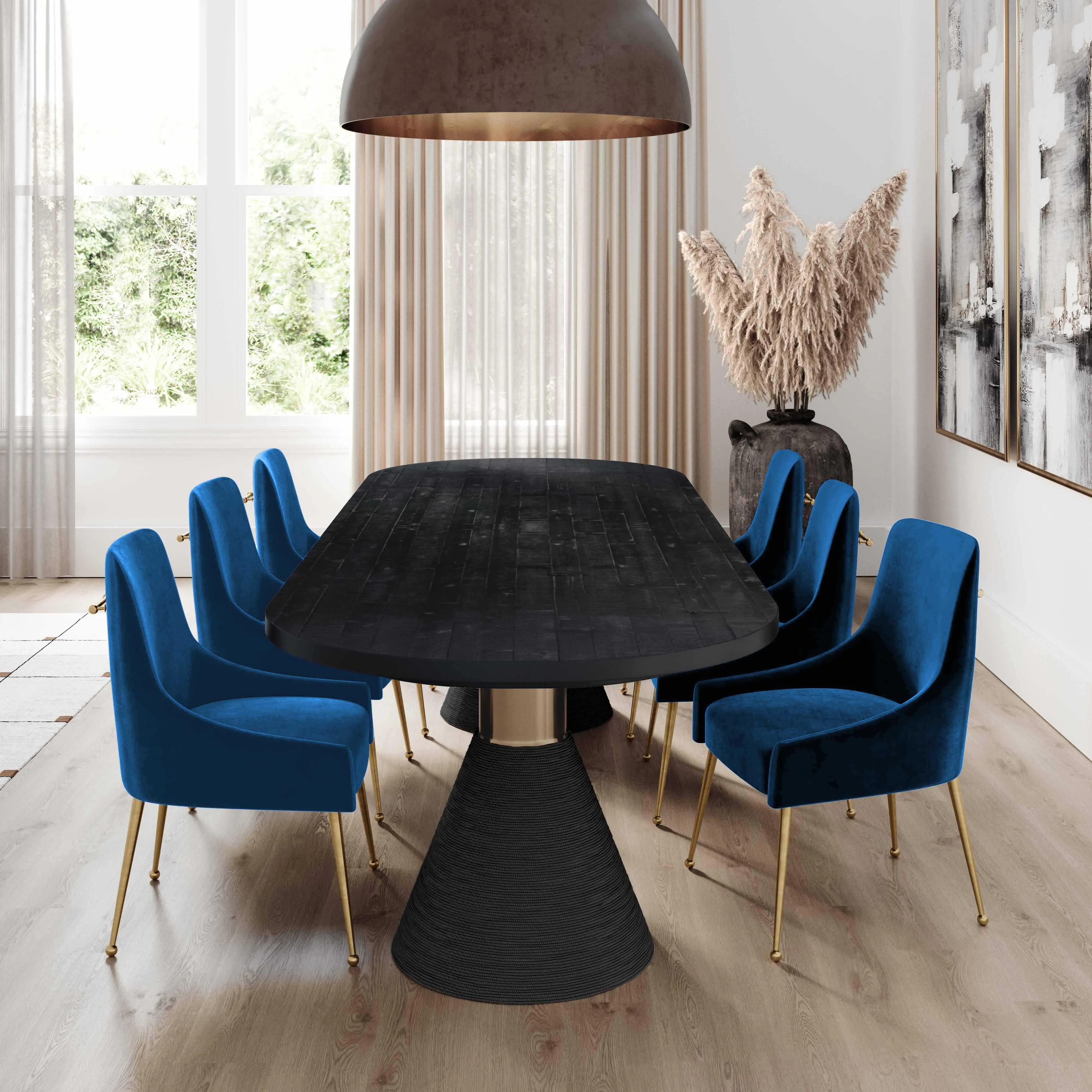 Beatrix Velvet Side Chair - Image 6