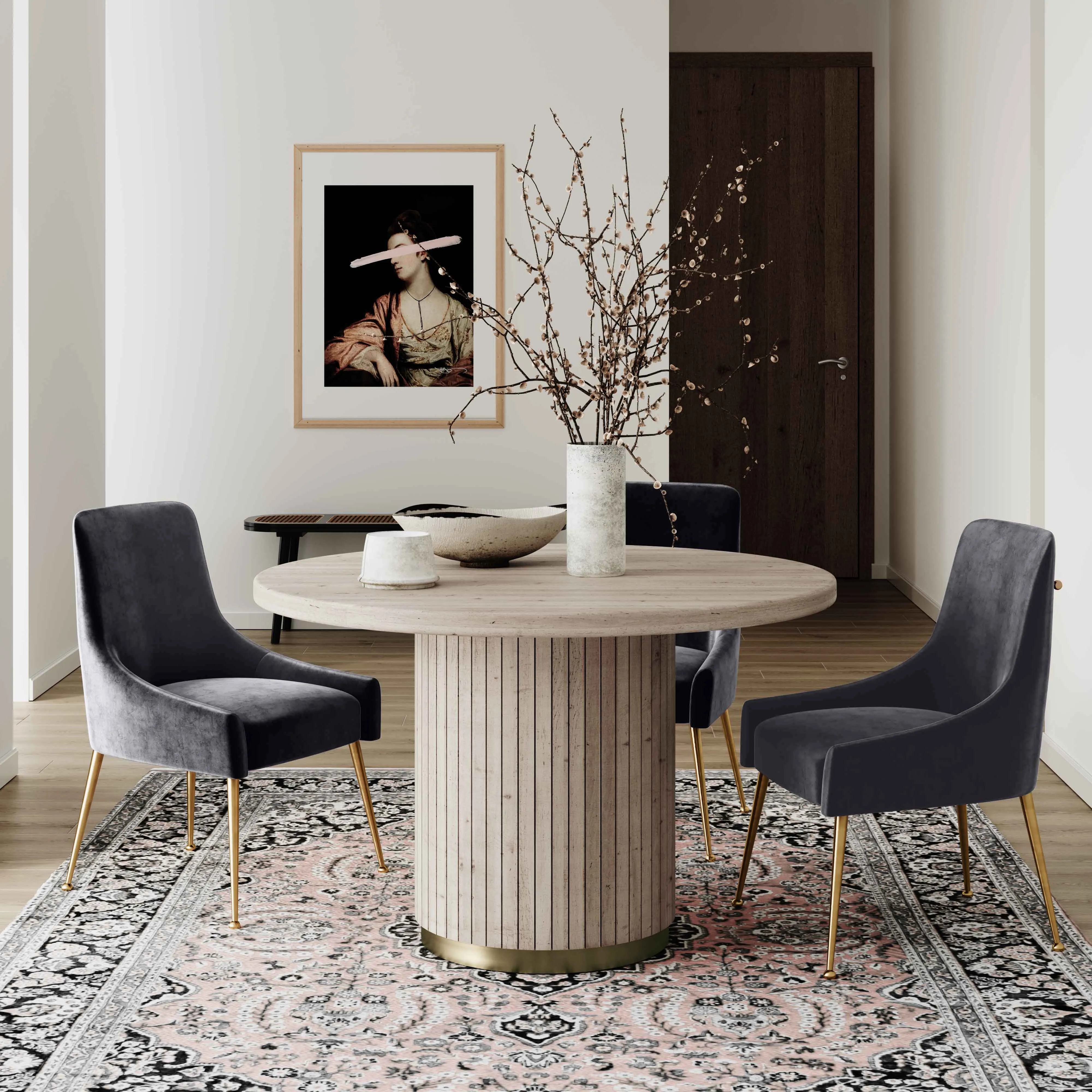 Beatrix Velvet Side Chair - Image 9