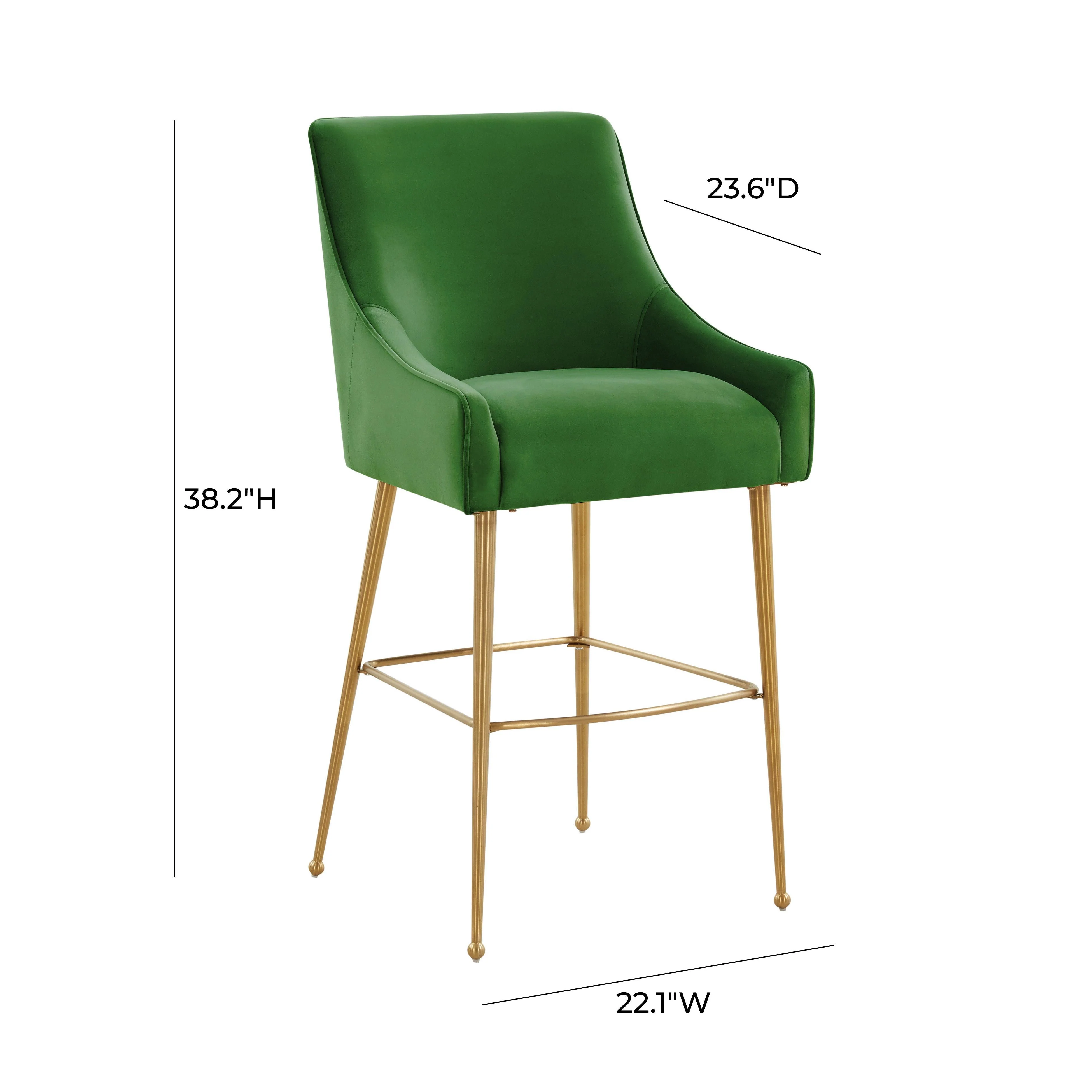 Beatrix Velvet Stool - Image 6