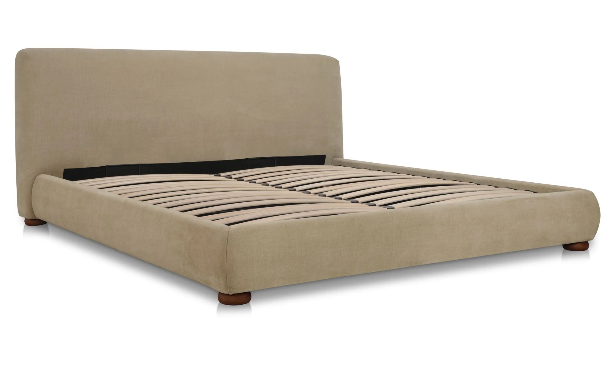 Beau Queen Storage Bed Warm Beige - Image 6