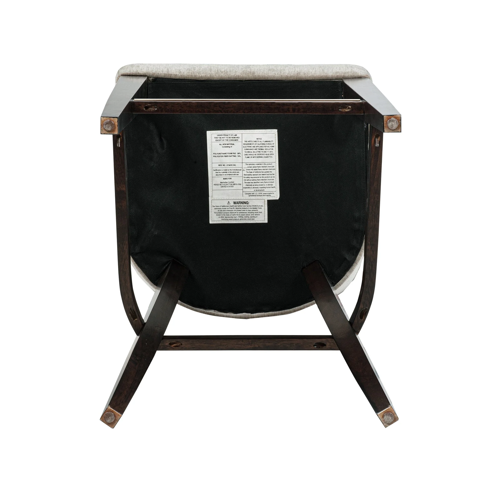 Beever Barstool in Taupe - Image 10