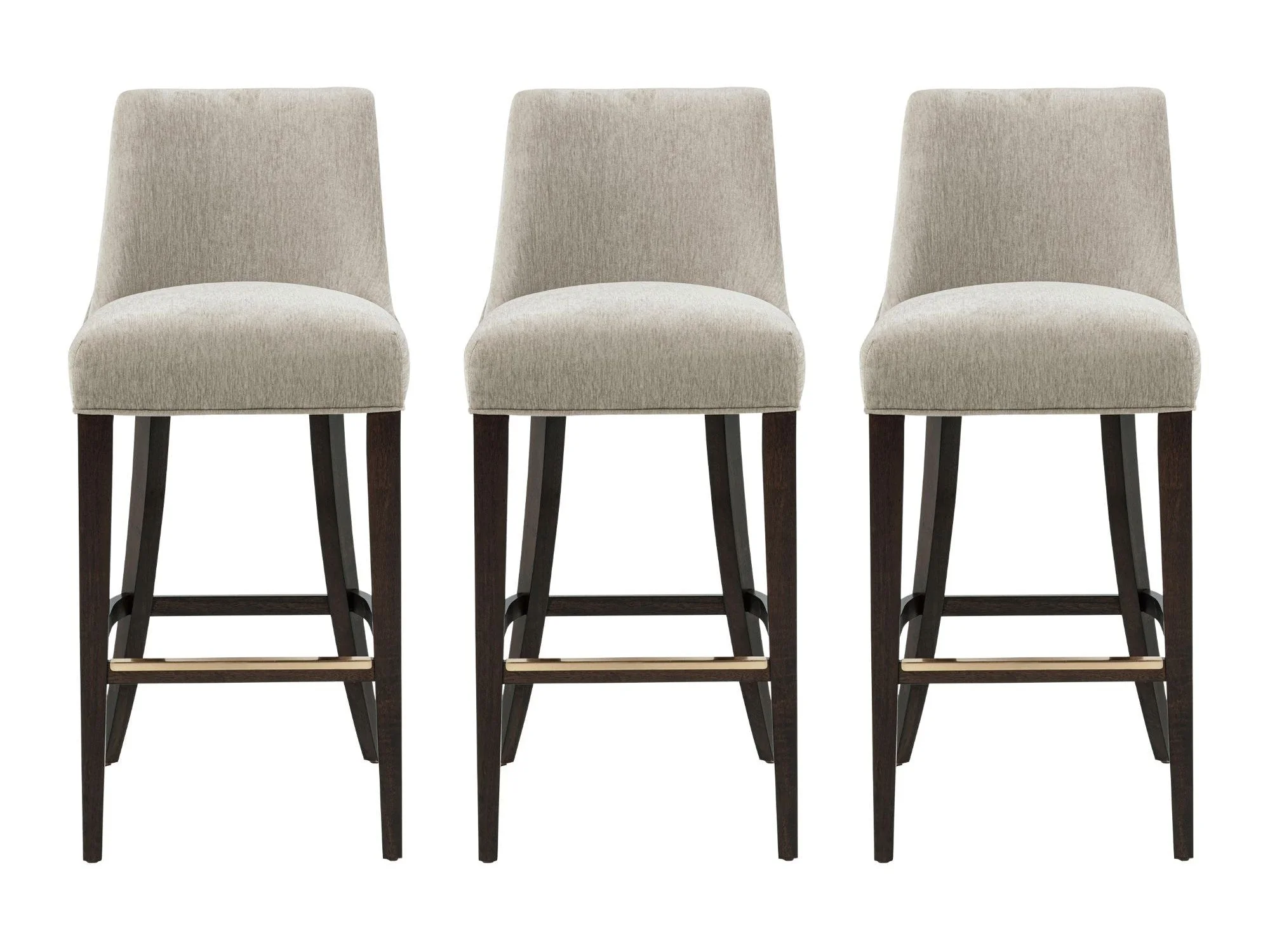 Beever Barstool in Taupe (set of 3)
