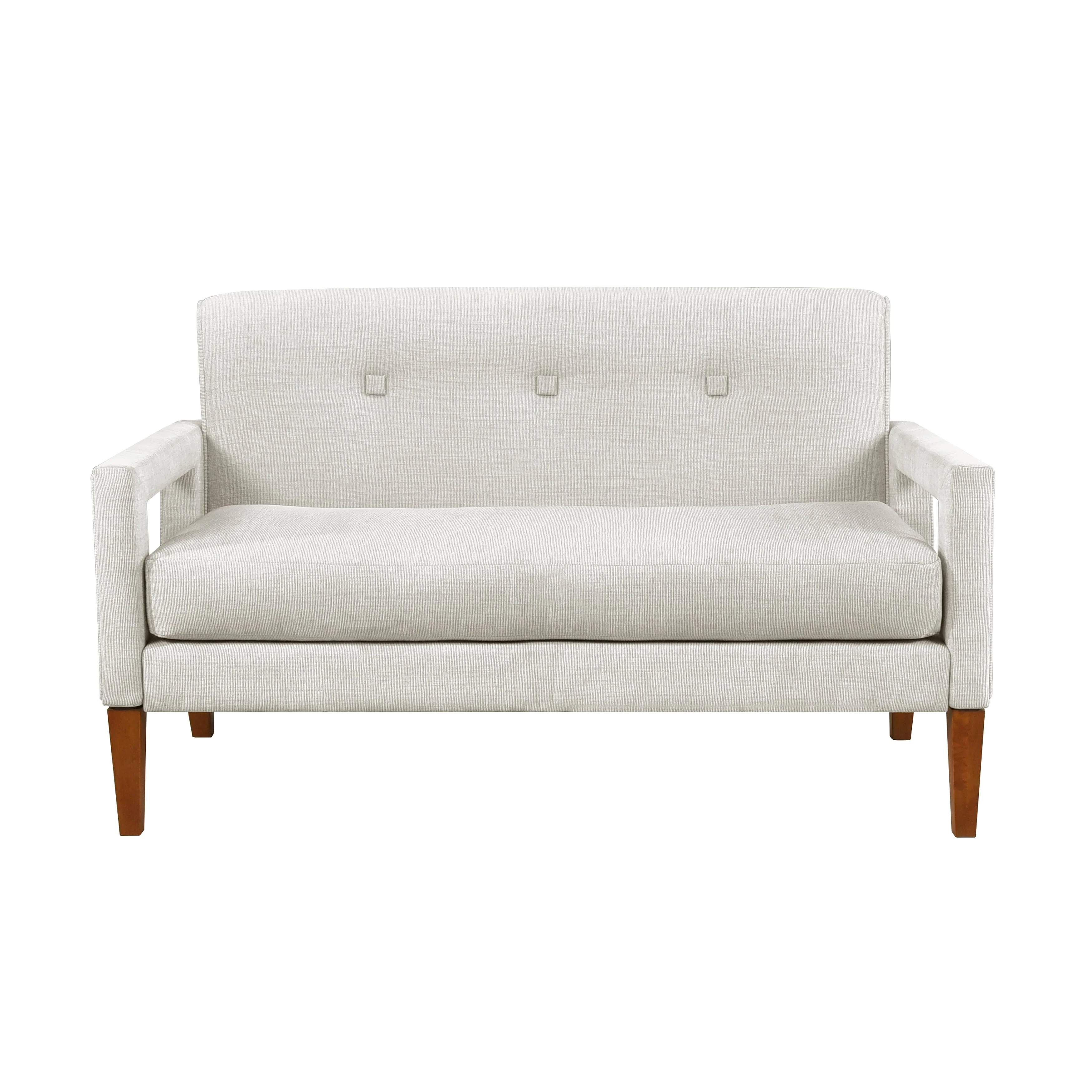 Belfort Beige Loveseat and Chair - Image 3