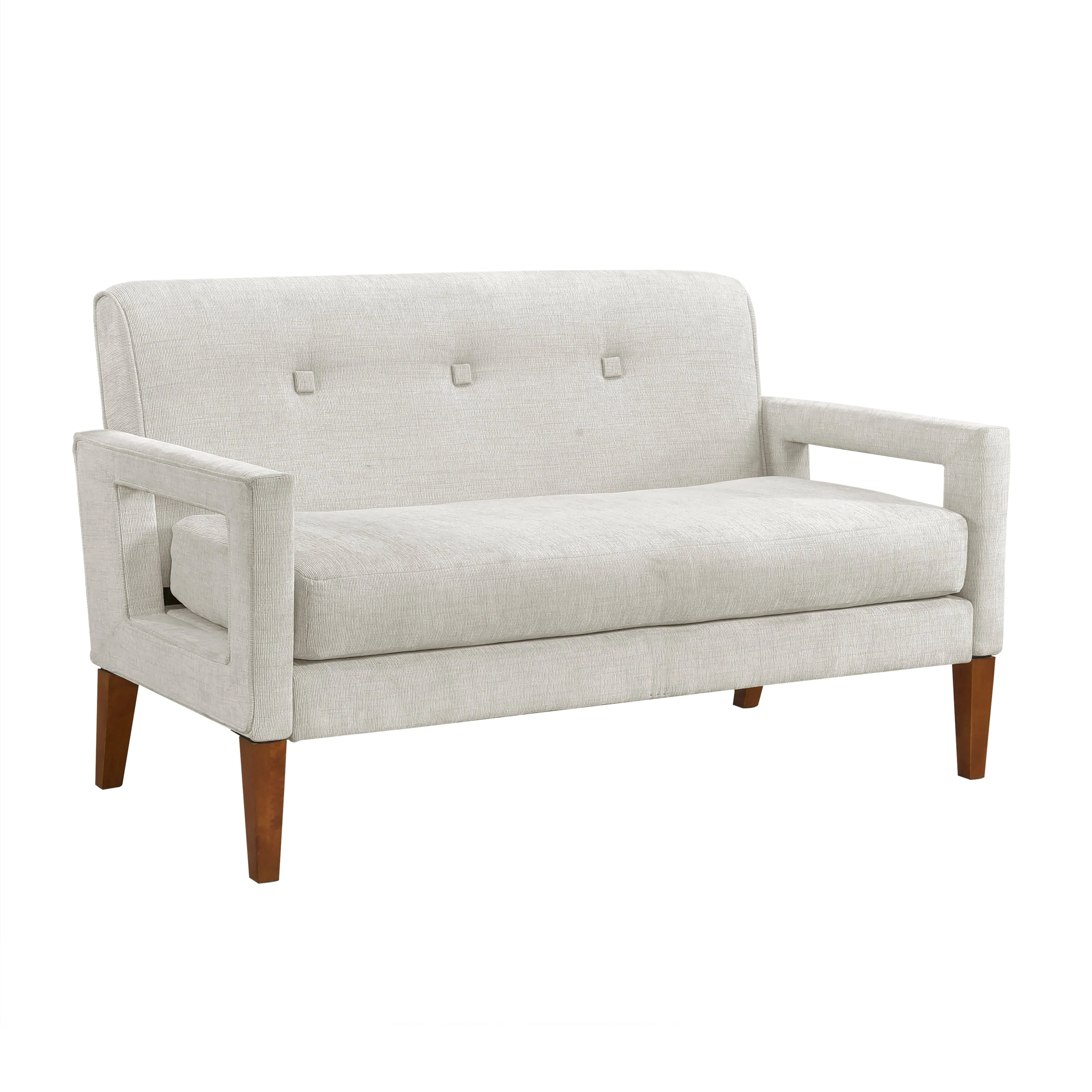 Belfort Beige Loveseat and Chair - Image 4