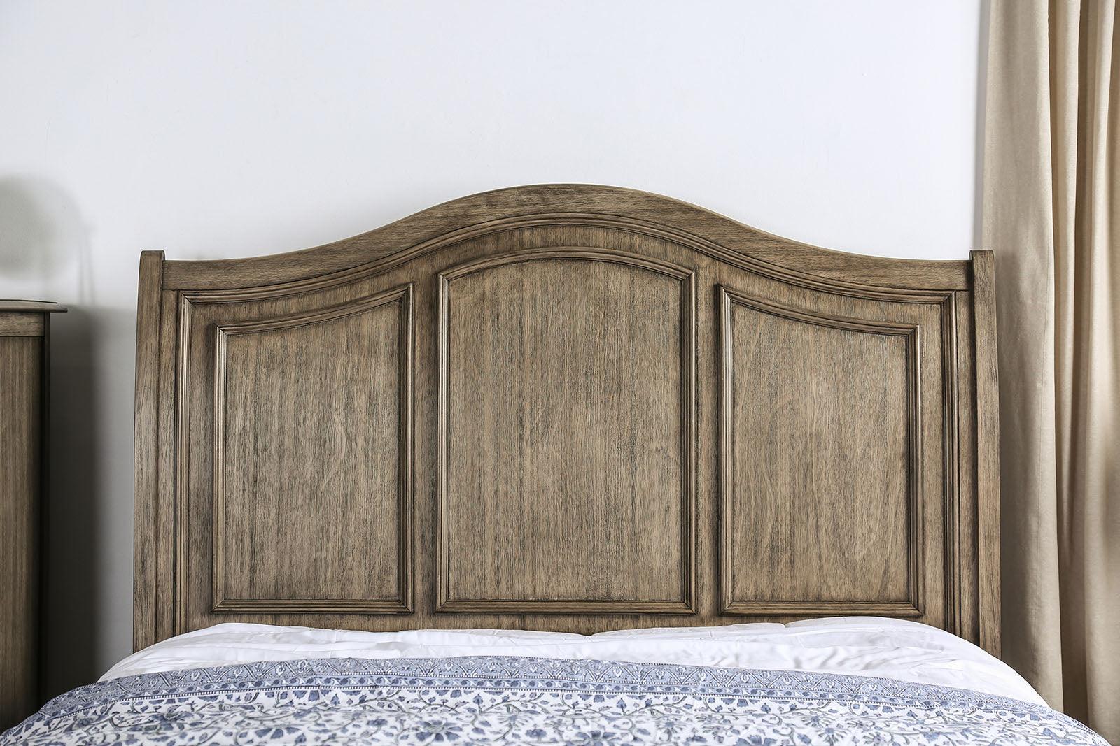Belgrade Rustic Natural Tone Queen Storage Platform Bed - Image 3