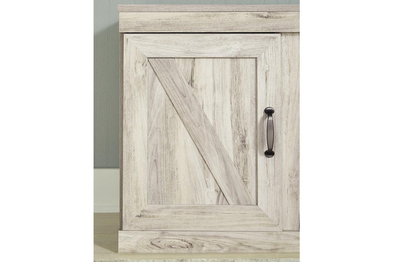 Bellaby Whitewash 4-Piece Entertainment Center - Image 15