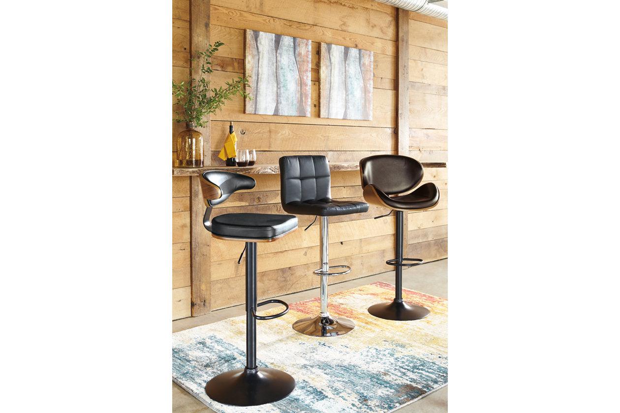 Bellatier Brown Adjustable Height Barstool - Image 6