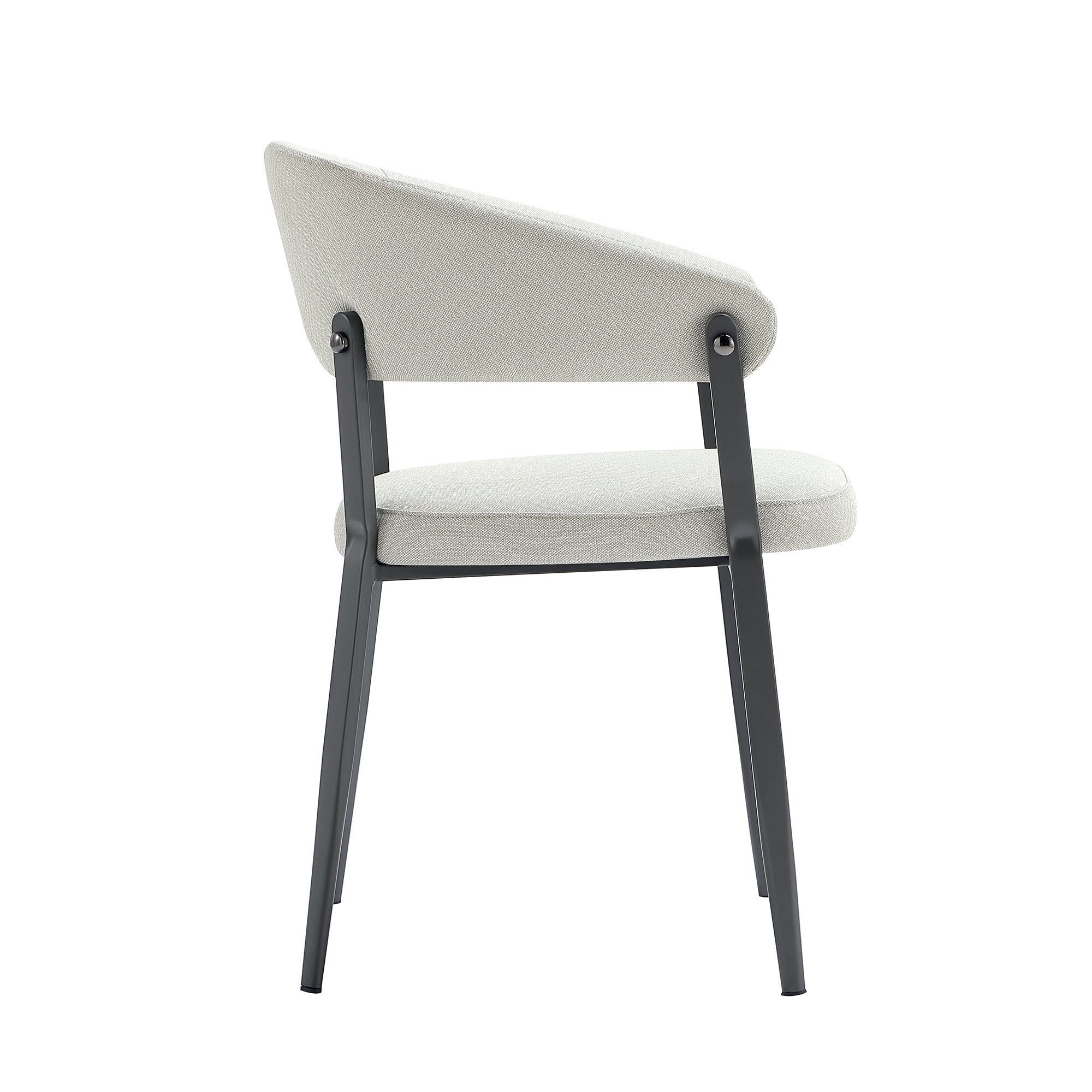 Belle Dining Chair in Oatmeal (set of 2) - Image 7
