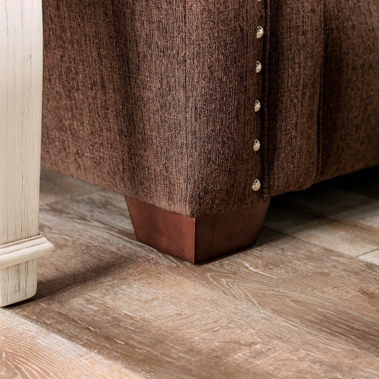 Belsize Chocolate/Tan Sofa - Image 6