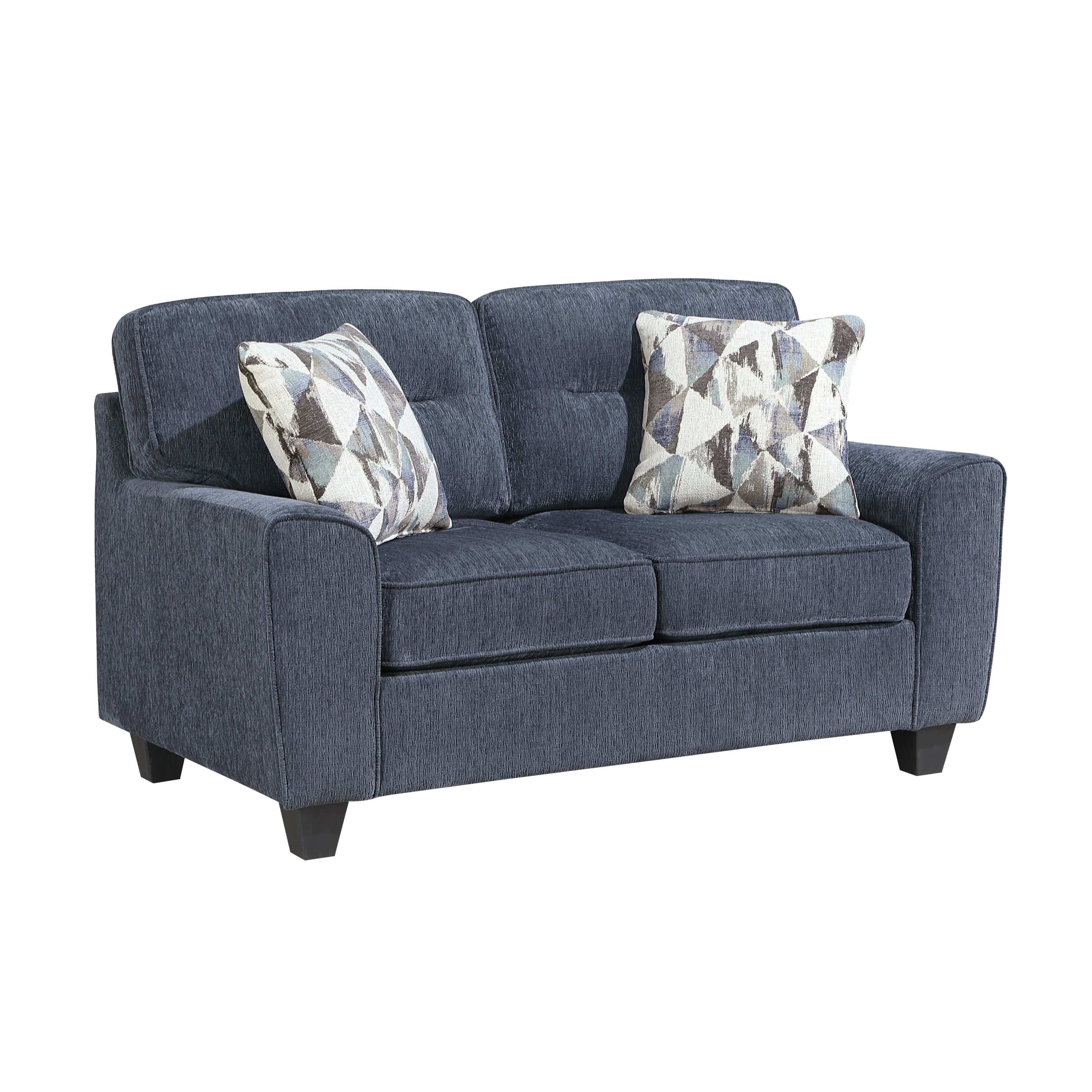 Bennett Blue Loveseat
